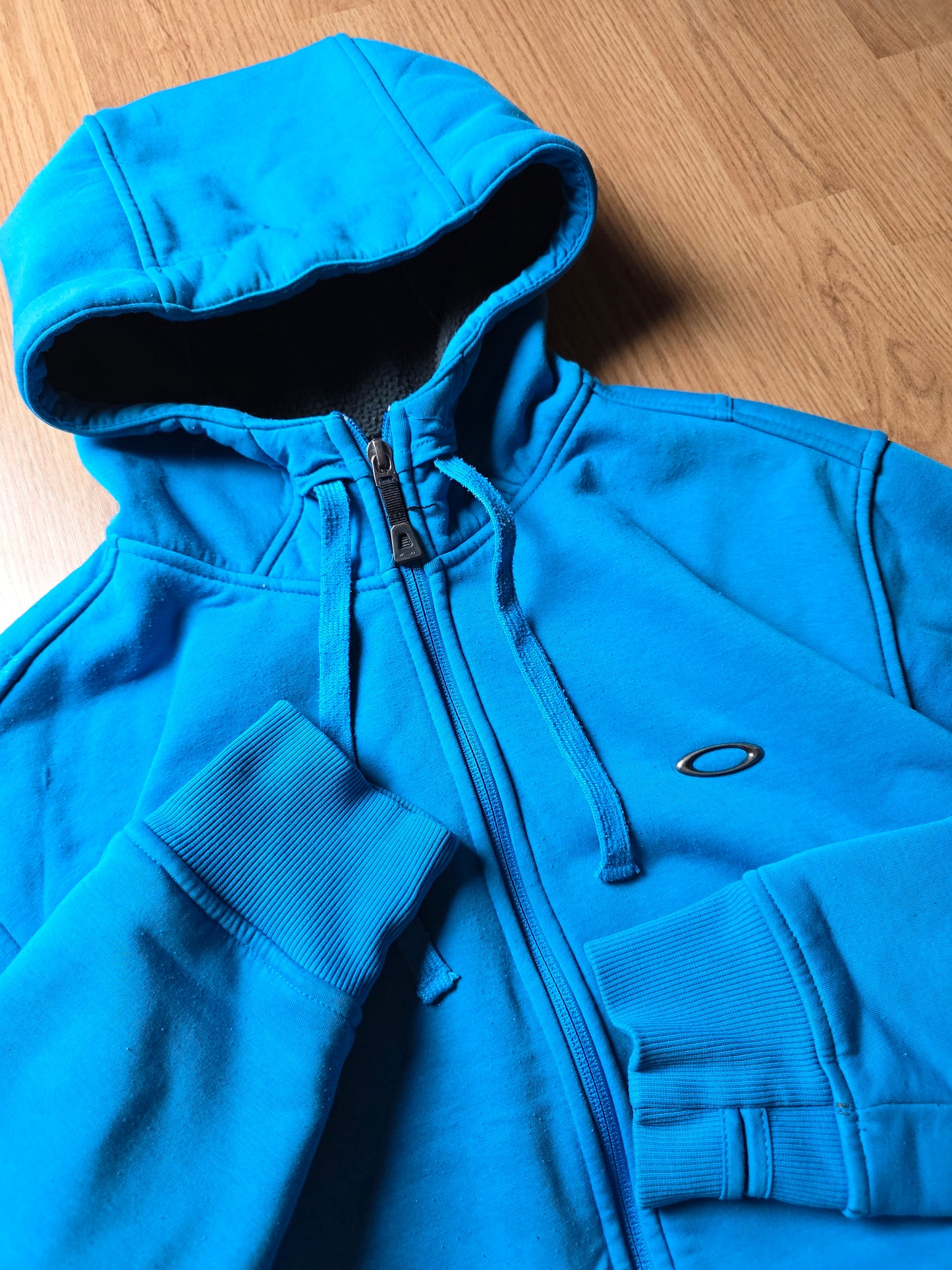 Oakley Fleece Lined Zip Up Hoodie (L)