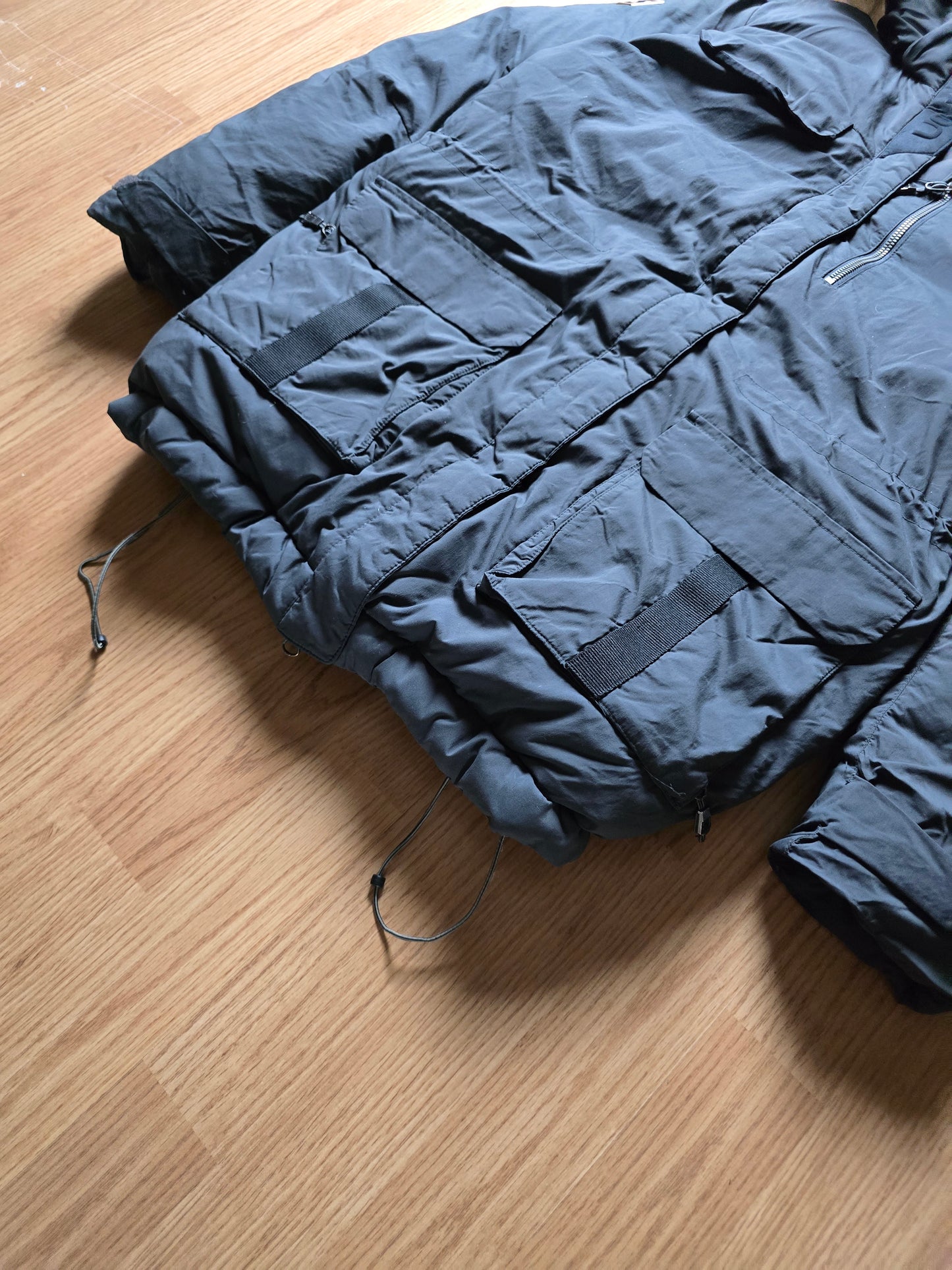 Salomon Metro Goose Down Fur Hooded Jacket (M)