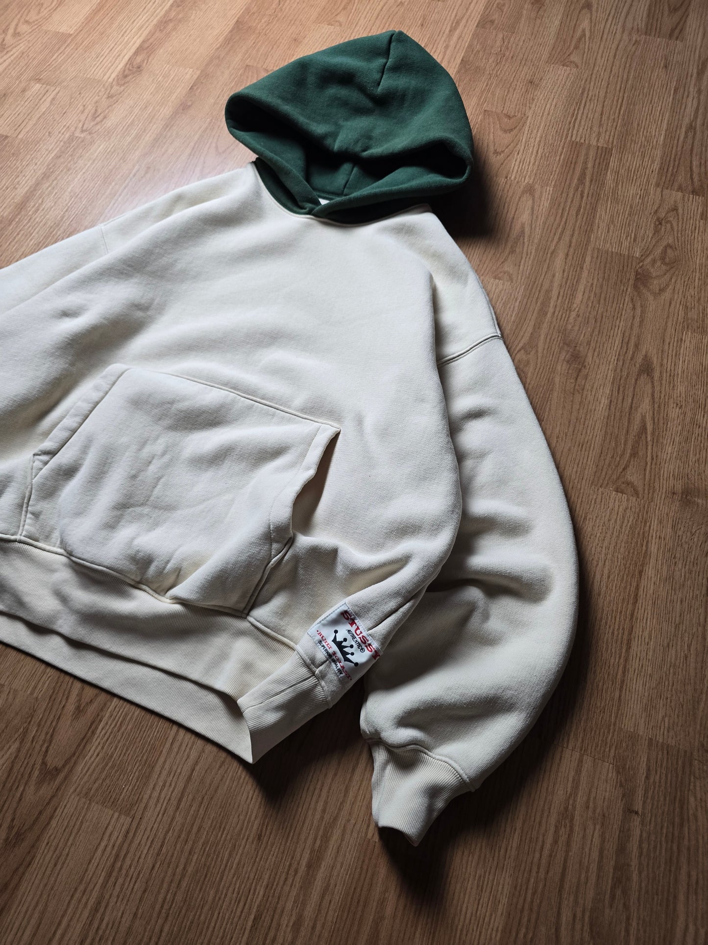 Stussy 2-Tone Contrast Hoodie (L)
