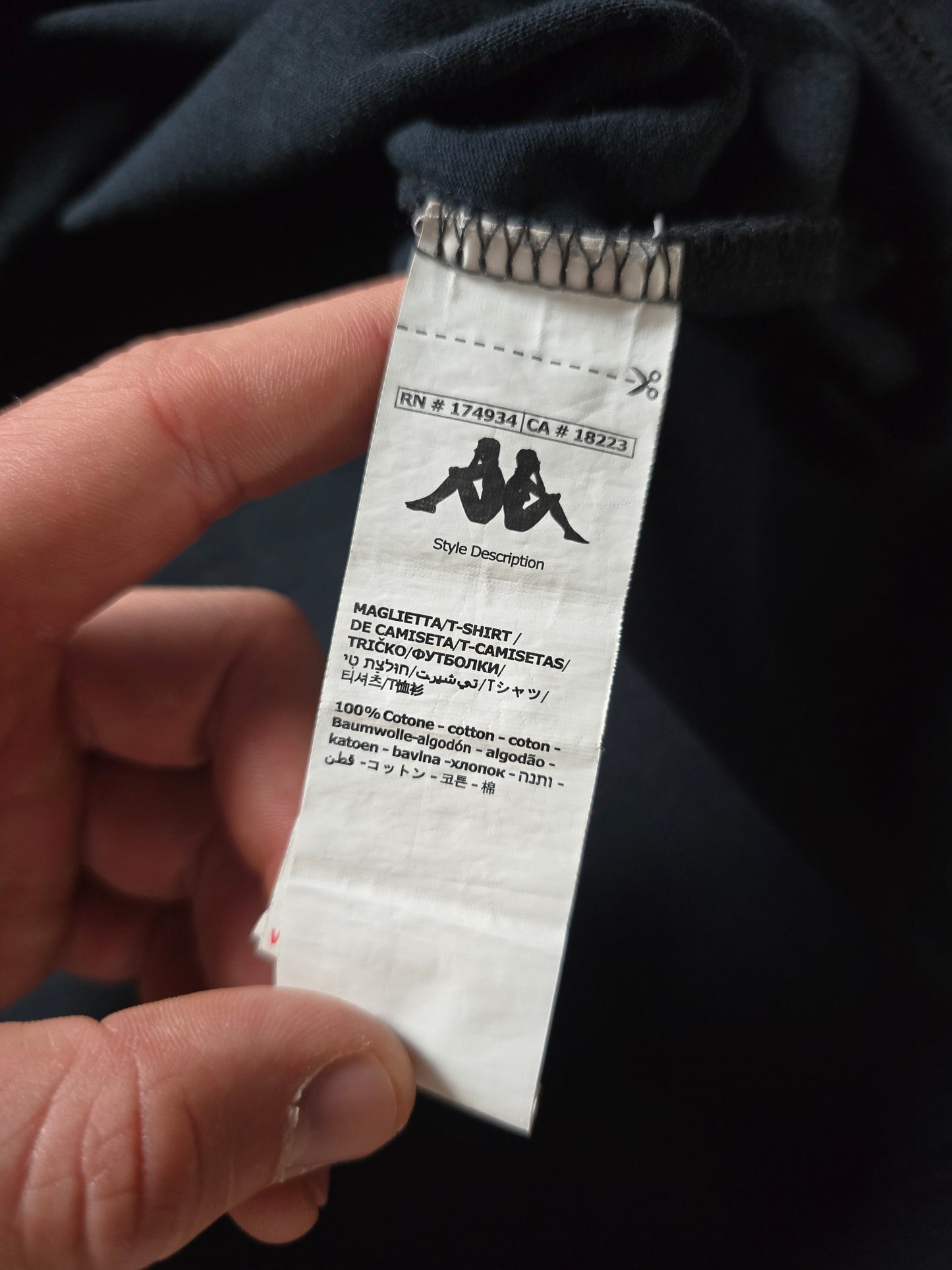 Palace x Kappa Tee (L)