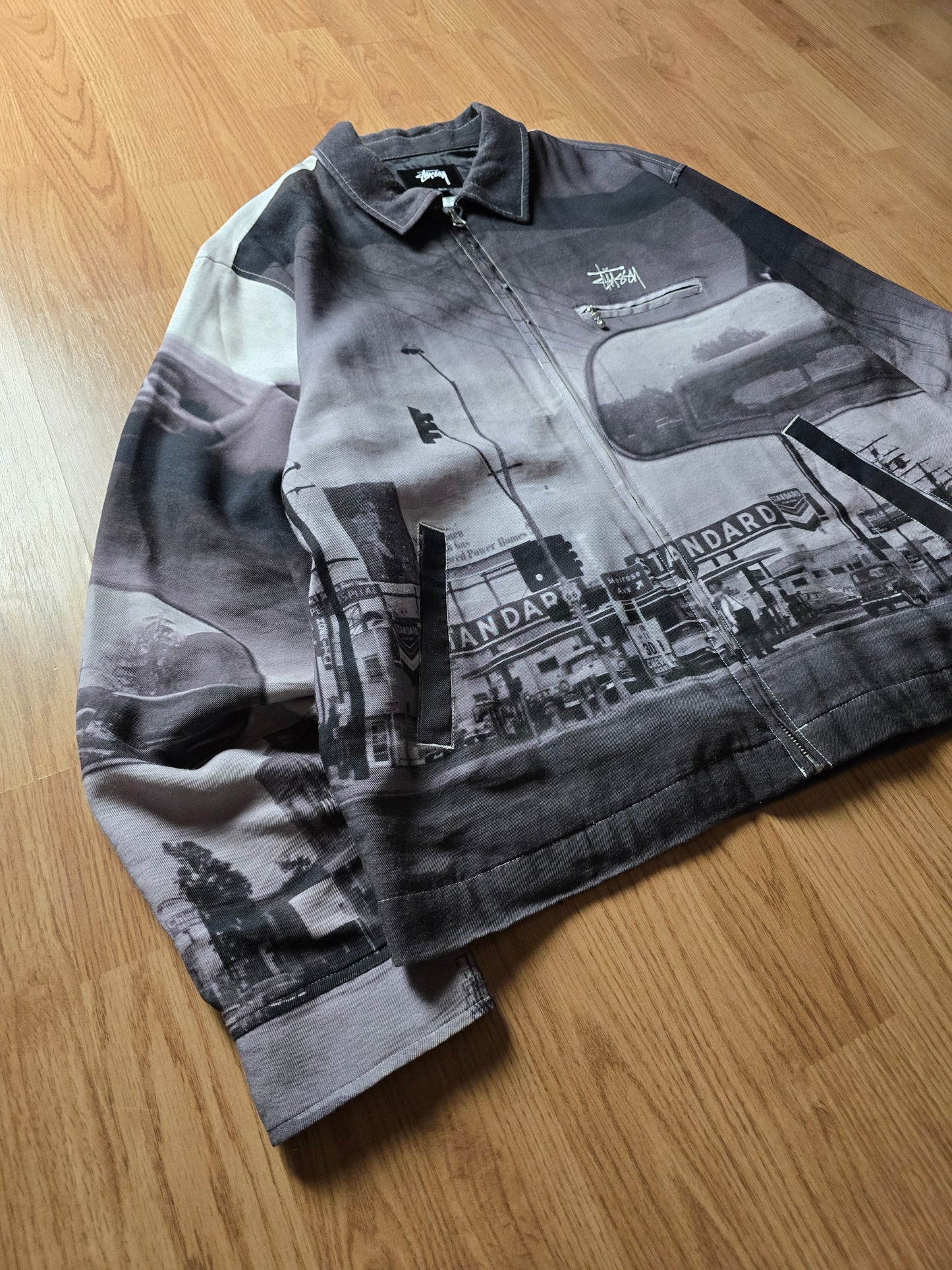 RARE Stussy Hopper Printed Jacket (L)