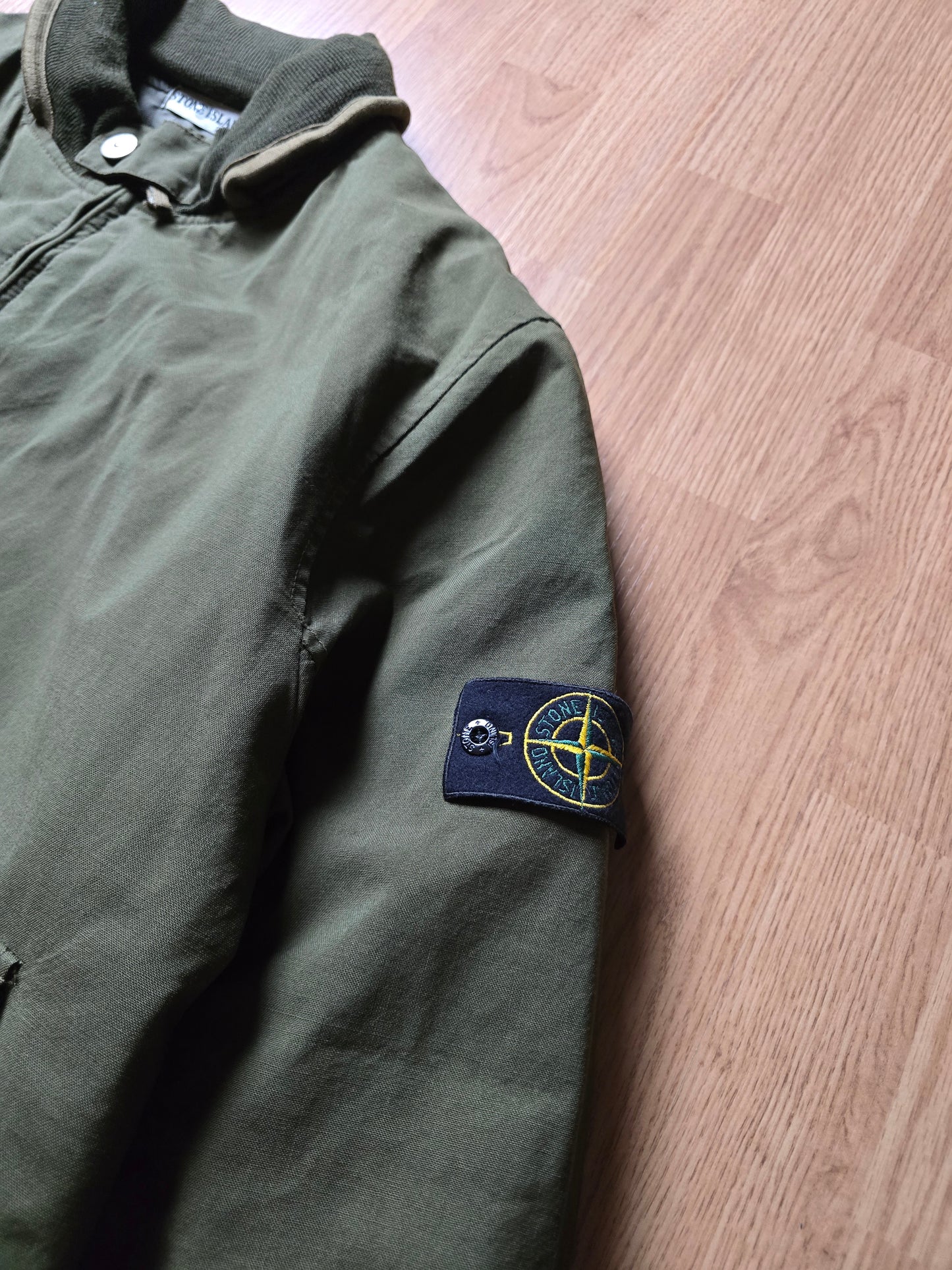 Vintage Stone Island AW01 Wool Canvas Jacket (XL)