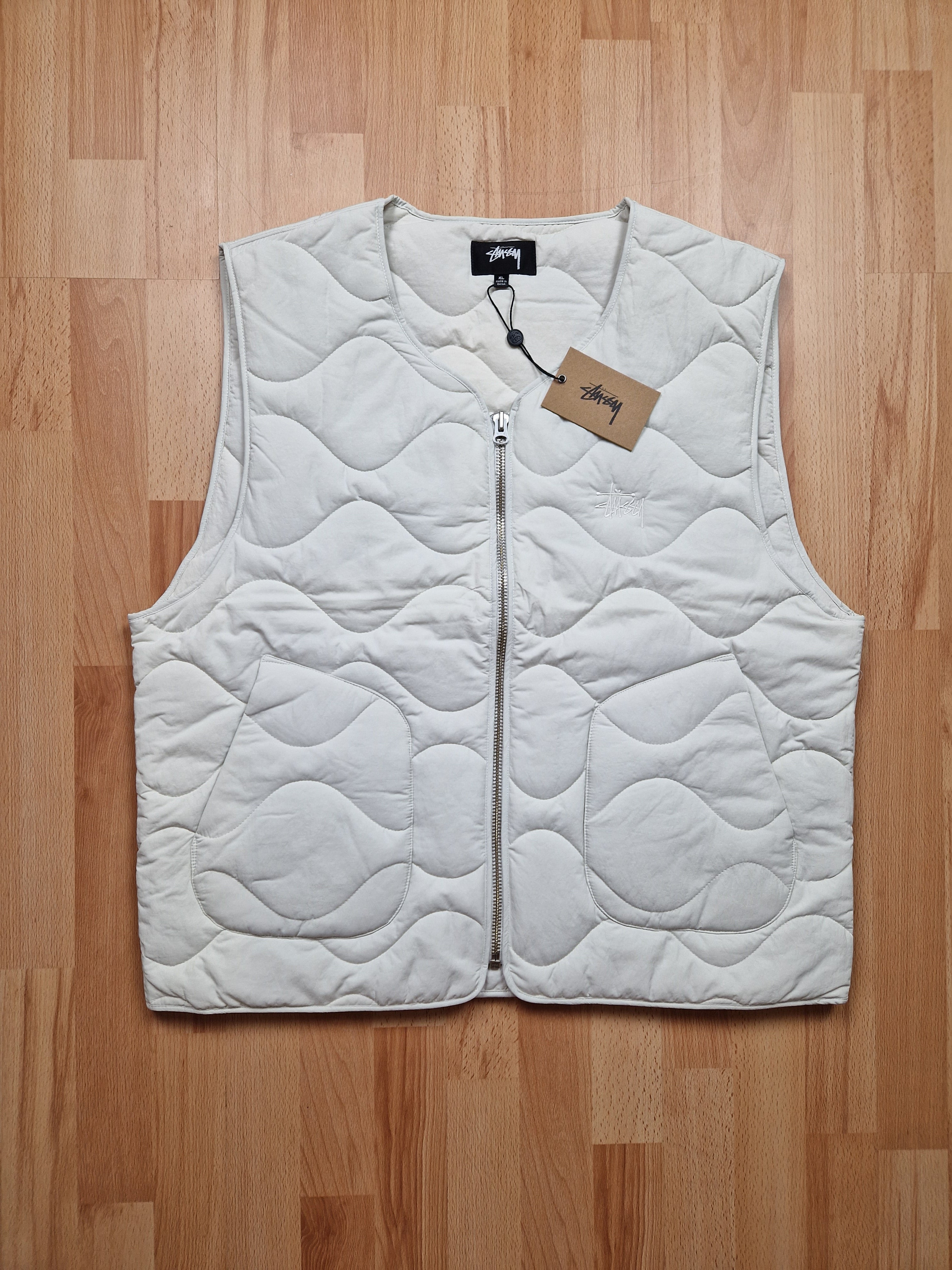 Stussy Recycled Nylon Liner Vest/Gilet (XL) – uniform.streetwear