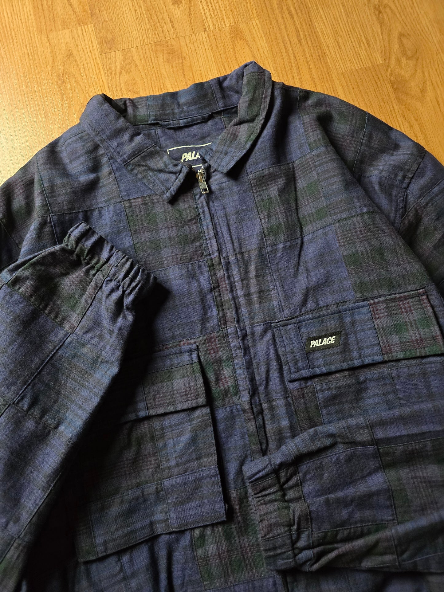 Palace Mad Rass Plaid Full Tracksuit (M)