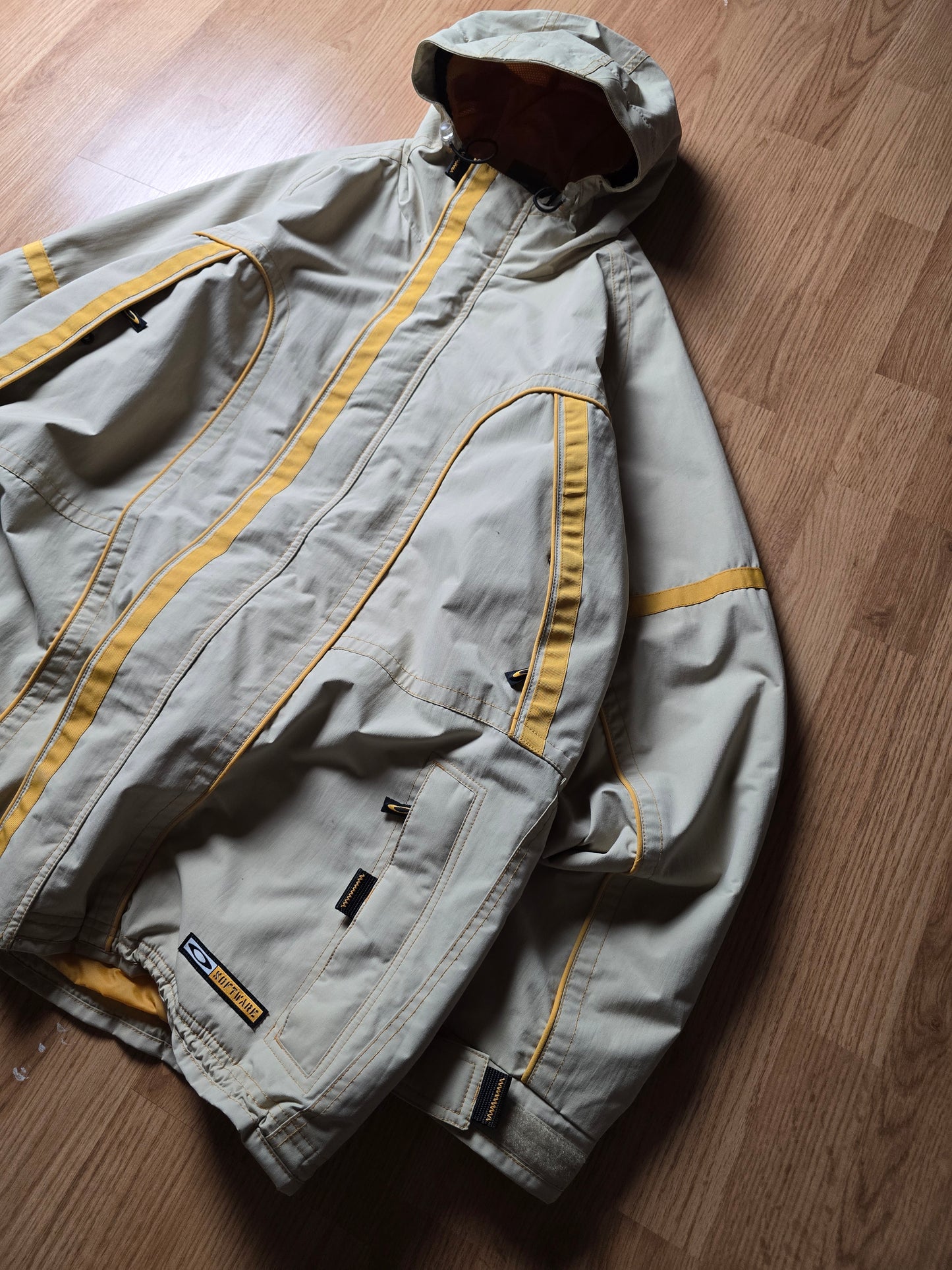 RARE Oakley Softwear 90s Contrast Panel Technical Heavyweight Jacket (XL)