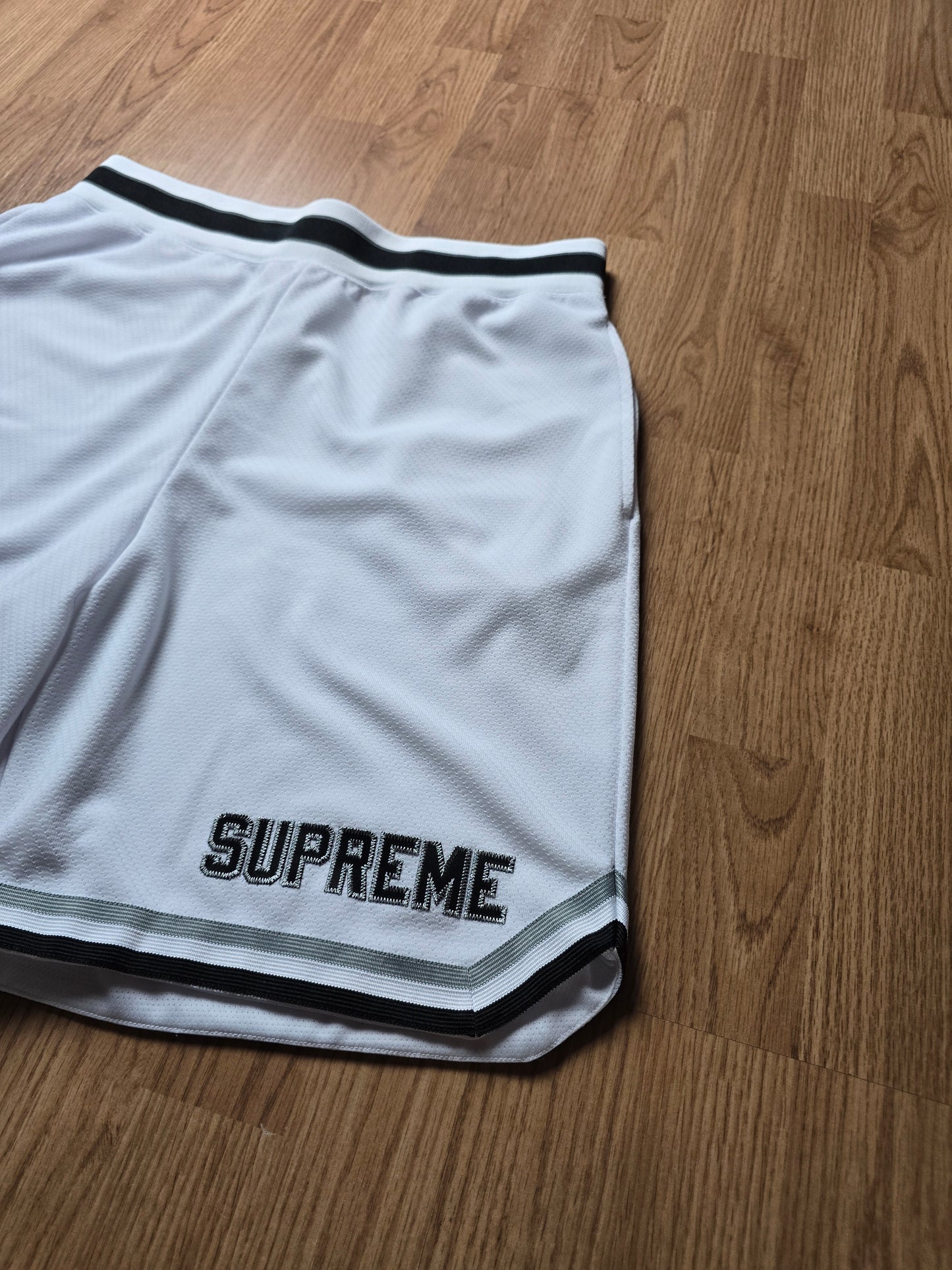 Supreme Faux Crock Mesh Basketball Shorts (S/M)
