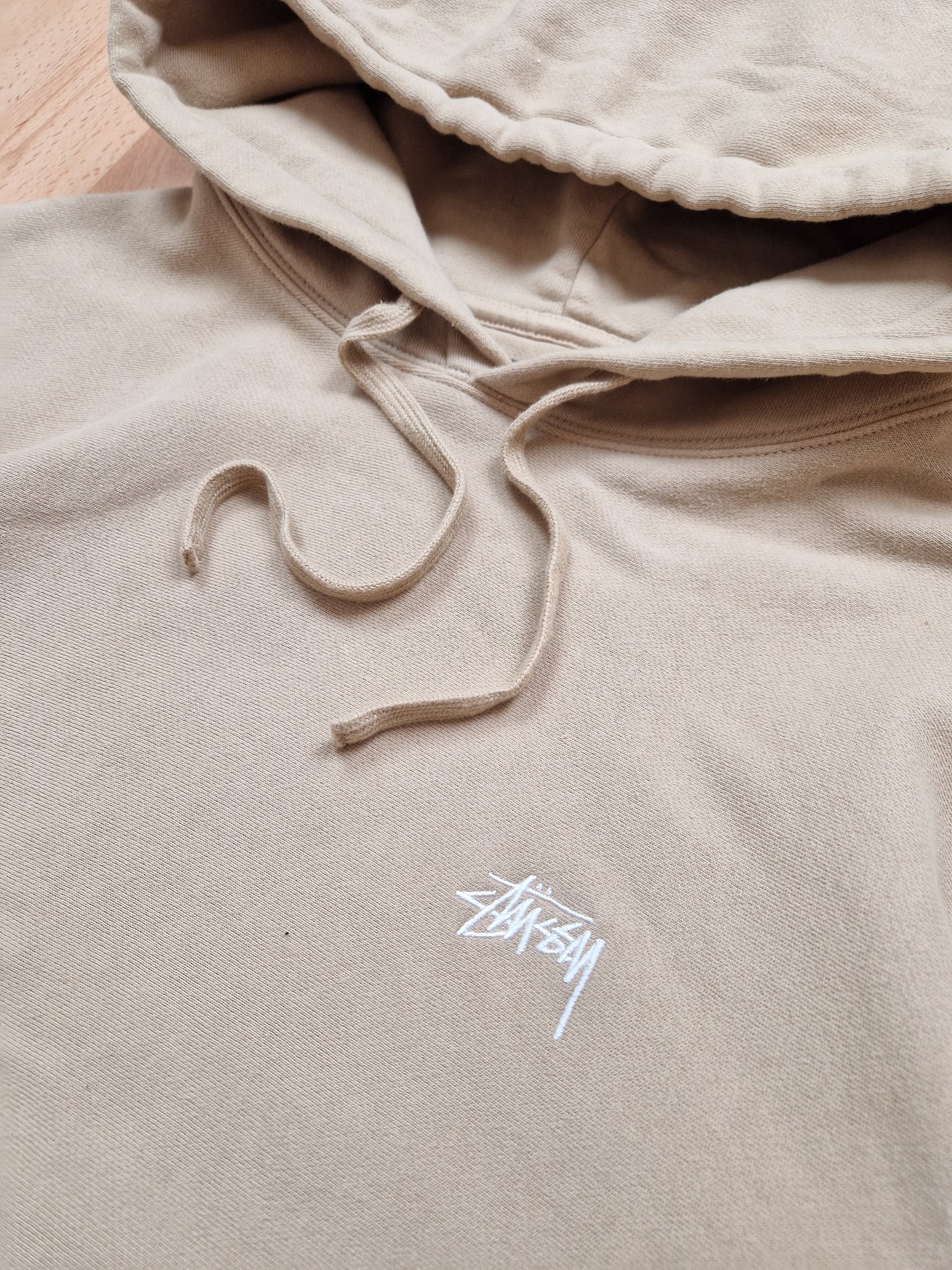Stussy Embroidered Stock Logo Hoodie (M/L)