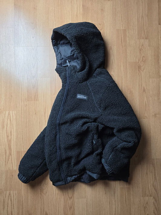 Montbell Reversible Sherpa Down Hooded Puffer Jacket (S)