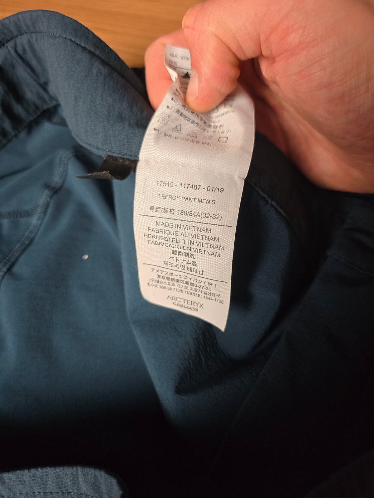 Arc'teryx Lefroy Lightweight Technical Belted Shell Pants (32x32)