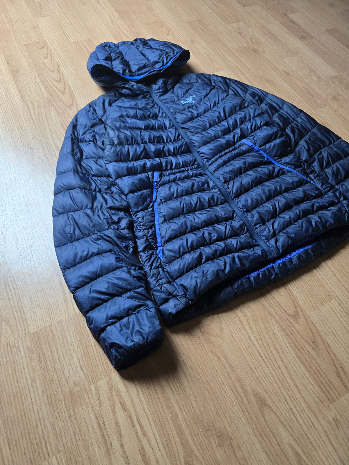 W/ Arc'teryx 'Cerium LT Hoody' Down Filled Puffer Jacket (S)