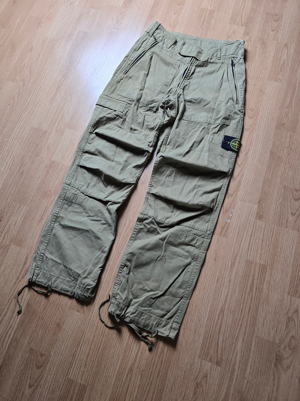 Vintage Stone Island Baggy Parachute Flight Cargo Pants (32x32)