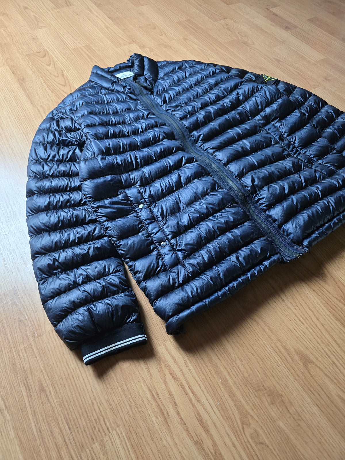 Stone Island Garment Dyed Ultralight Down Puffer Jacket (L)