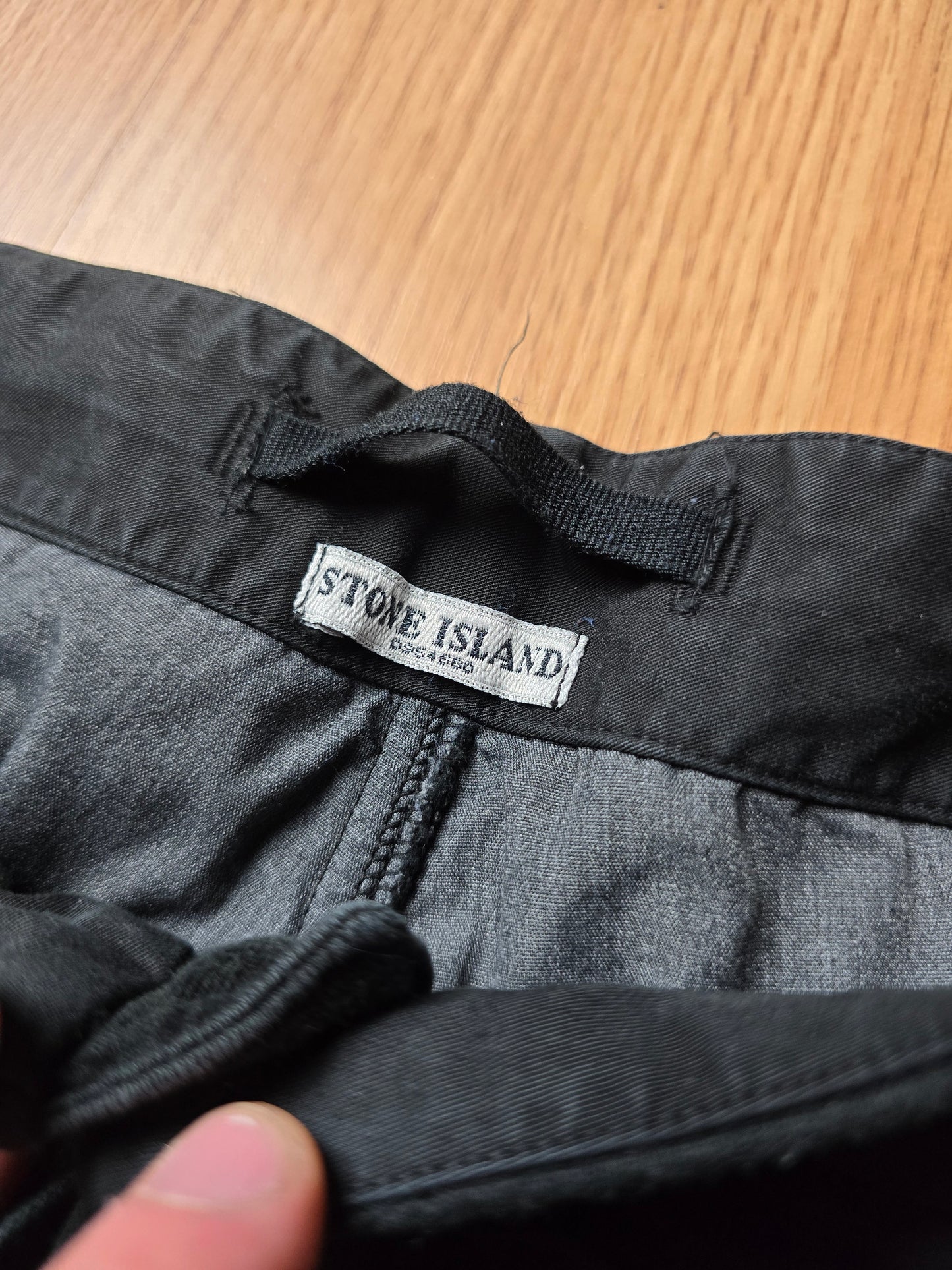 Stone Island AW07 Cotton Leg Stripe Joggers (32x32)