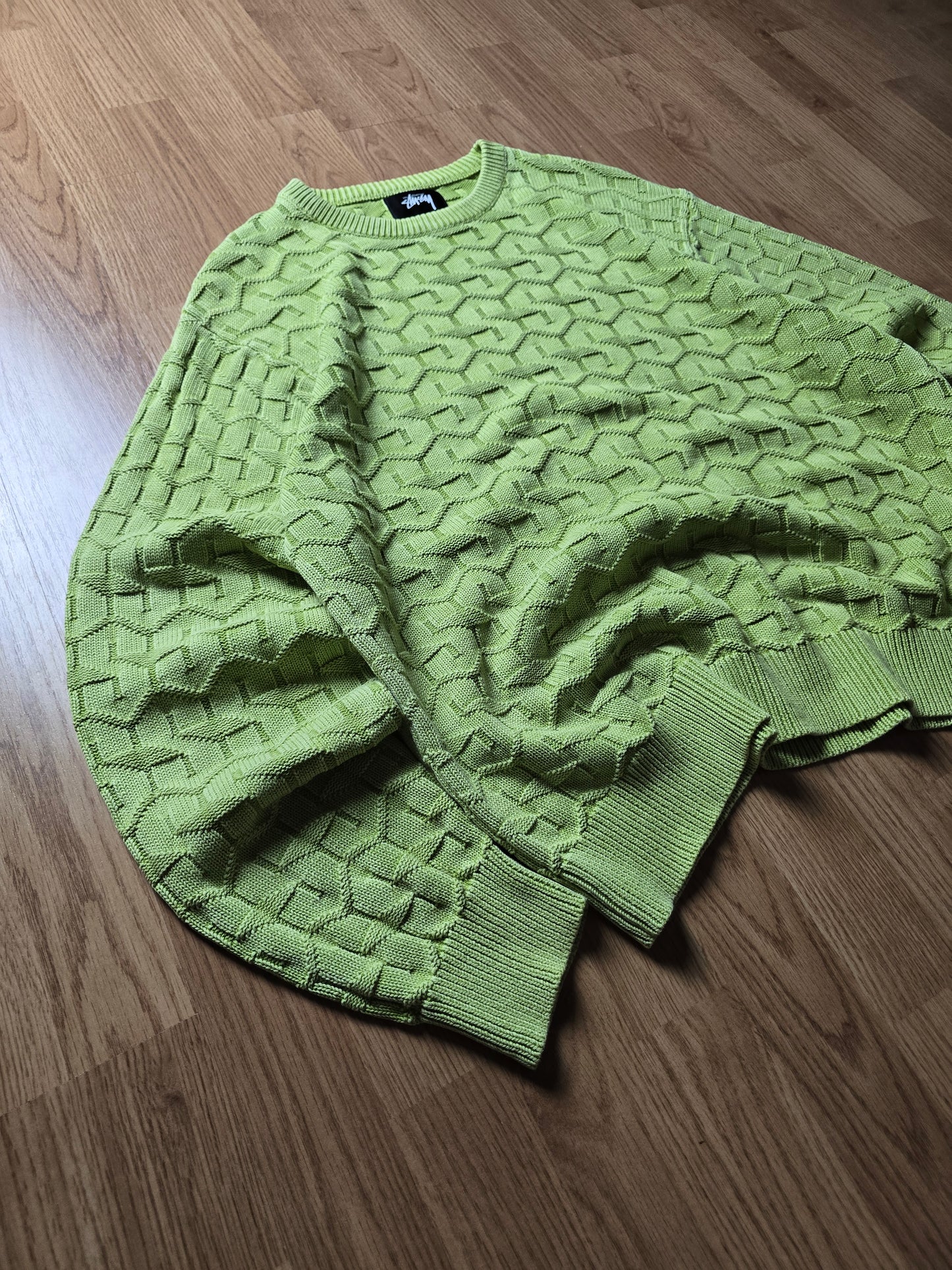 Stussy S Strand Knit Sweater (L)