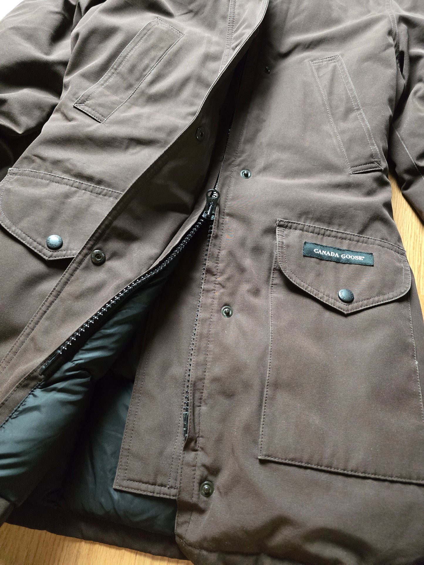 W/ Canada Goose Thrillium Goose Down Parka Jacket (S)