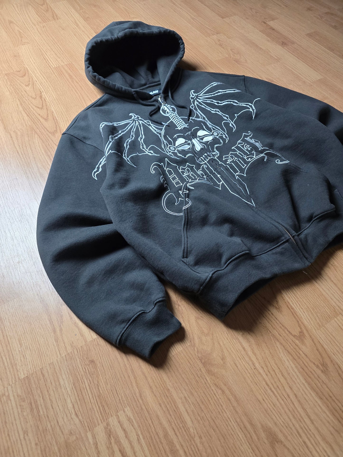 Palace Wingspan Triple Stitch Zip Hoodie (S/M)