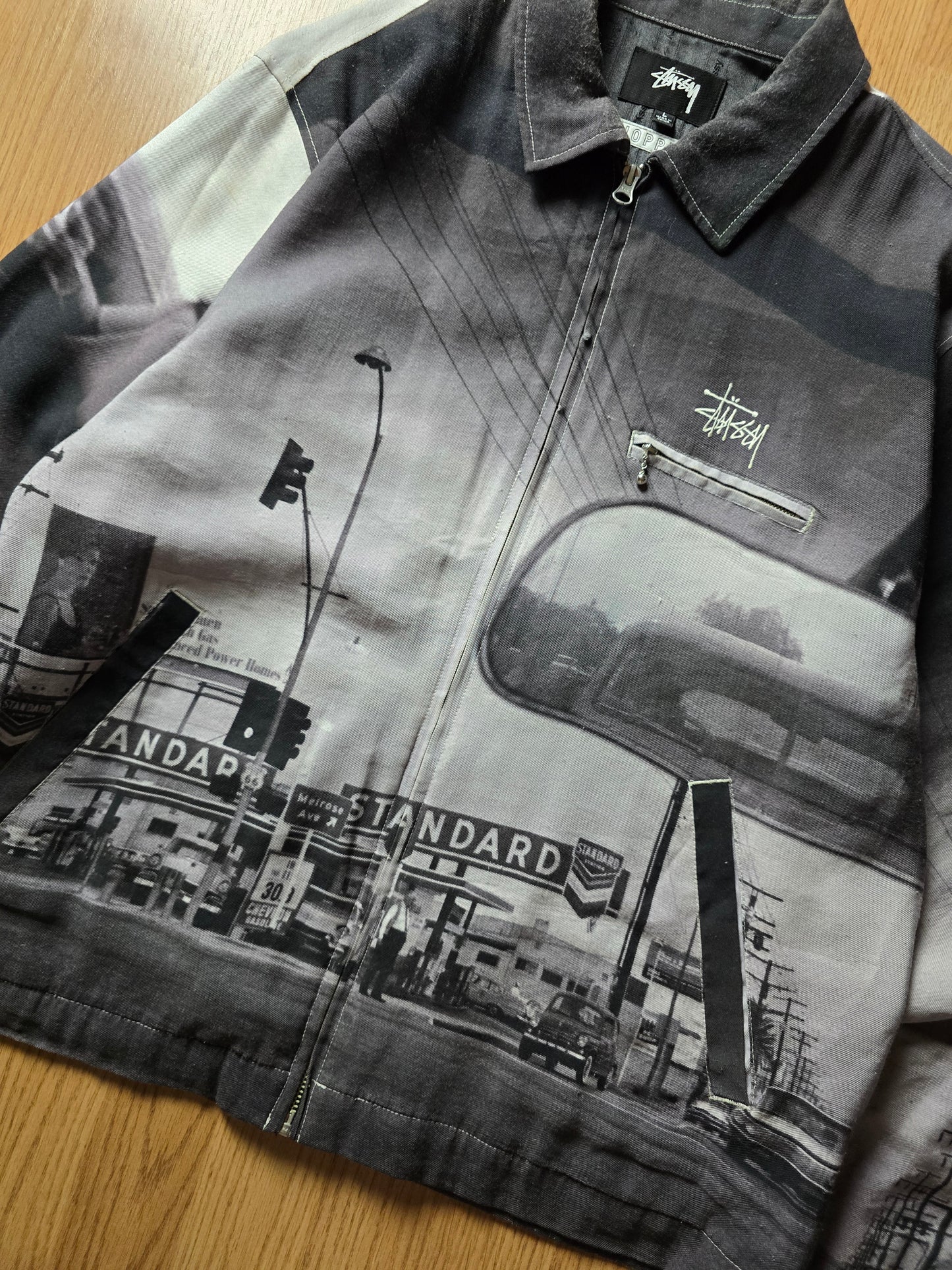 RARE Stussy Hopper Printed Jacket (L)