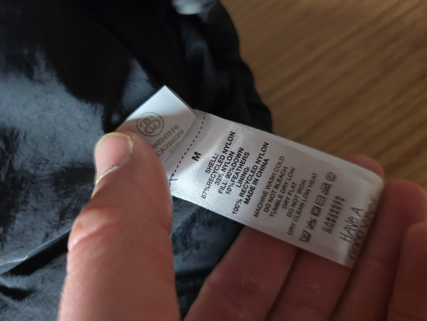 Stussy Ripstop Down Puffer Jacket (M)