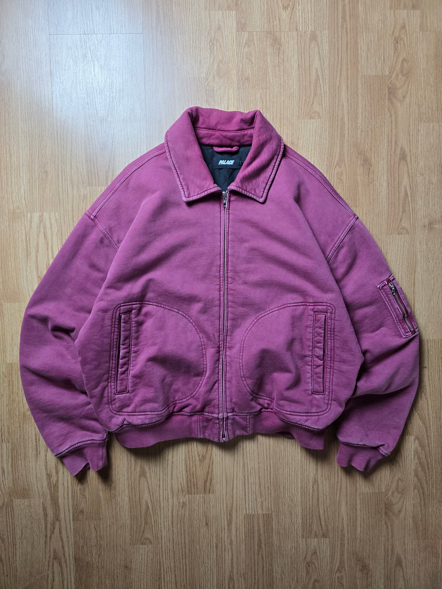 Palace 'Heavy' Quilt Lined Bomber Jacket (M/L)