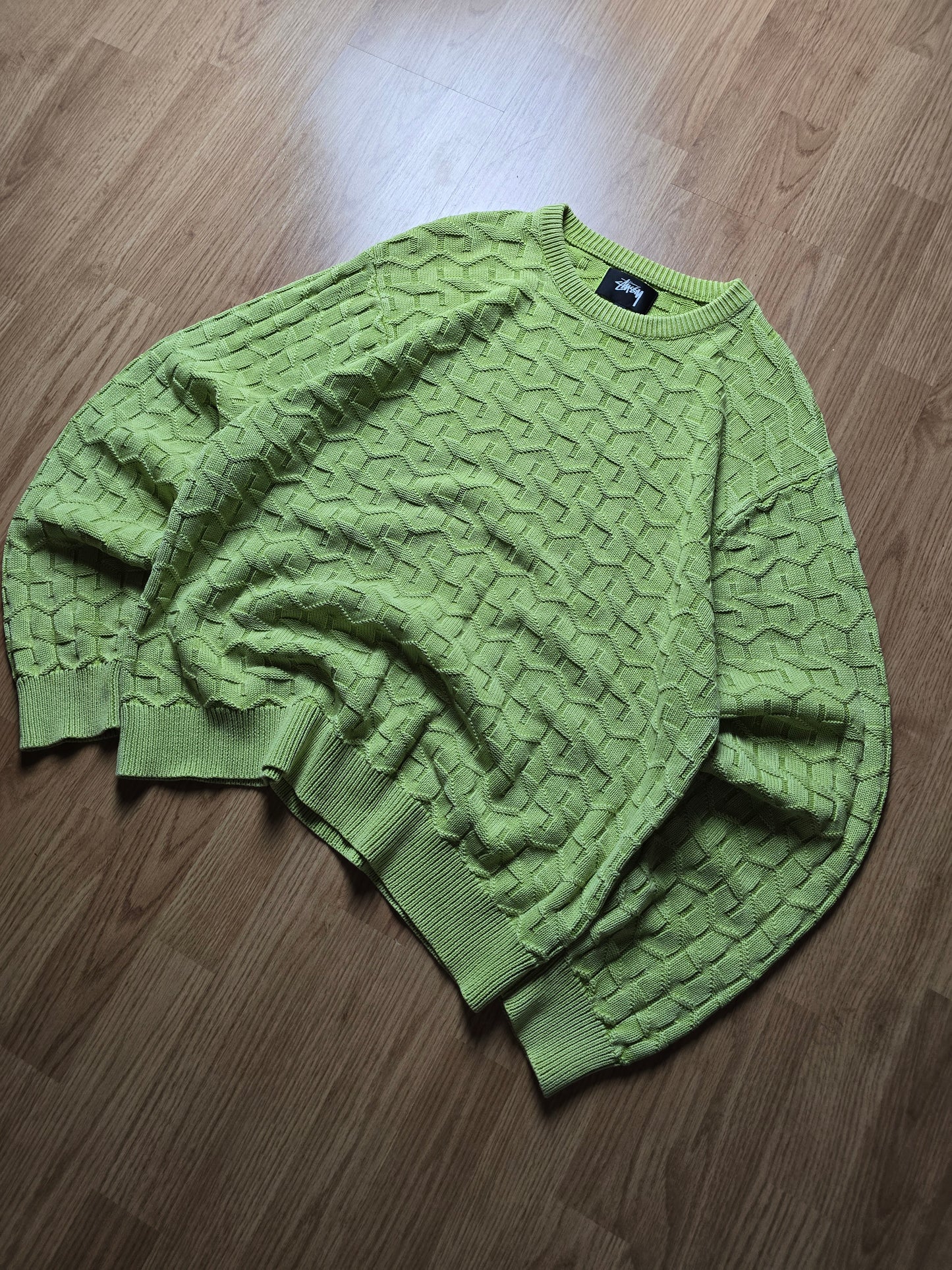 Stussy S Strand Knit Sweater (L)