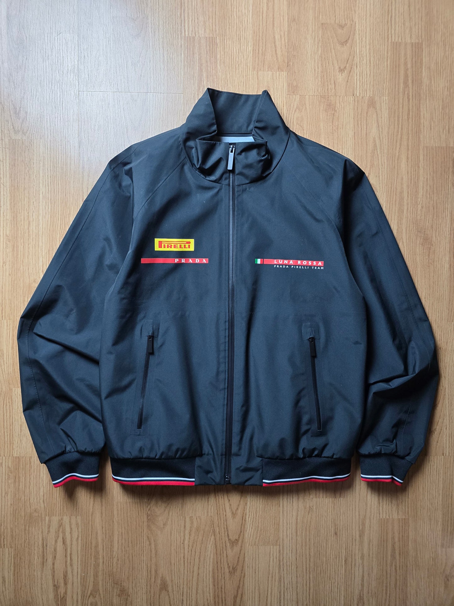 RARE Prada Sport Luna Rosa Pirelli Waterproof Harrington Jacket (M)