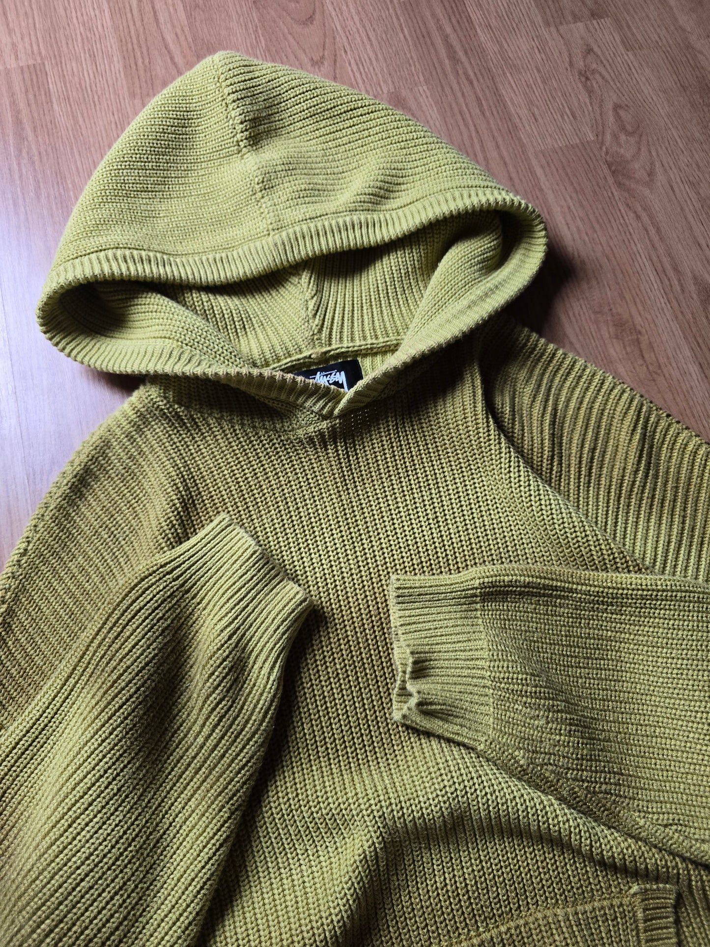 Stussy Spray Dyed Knit Hoodie (M/L)