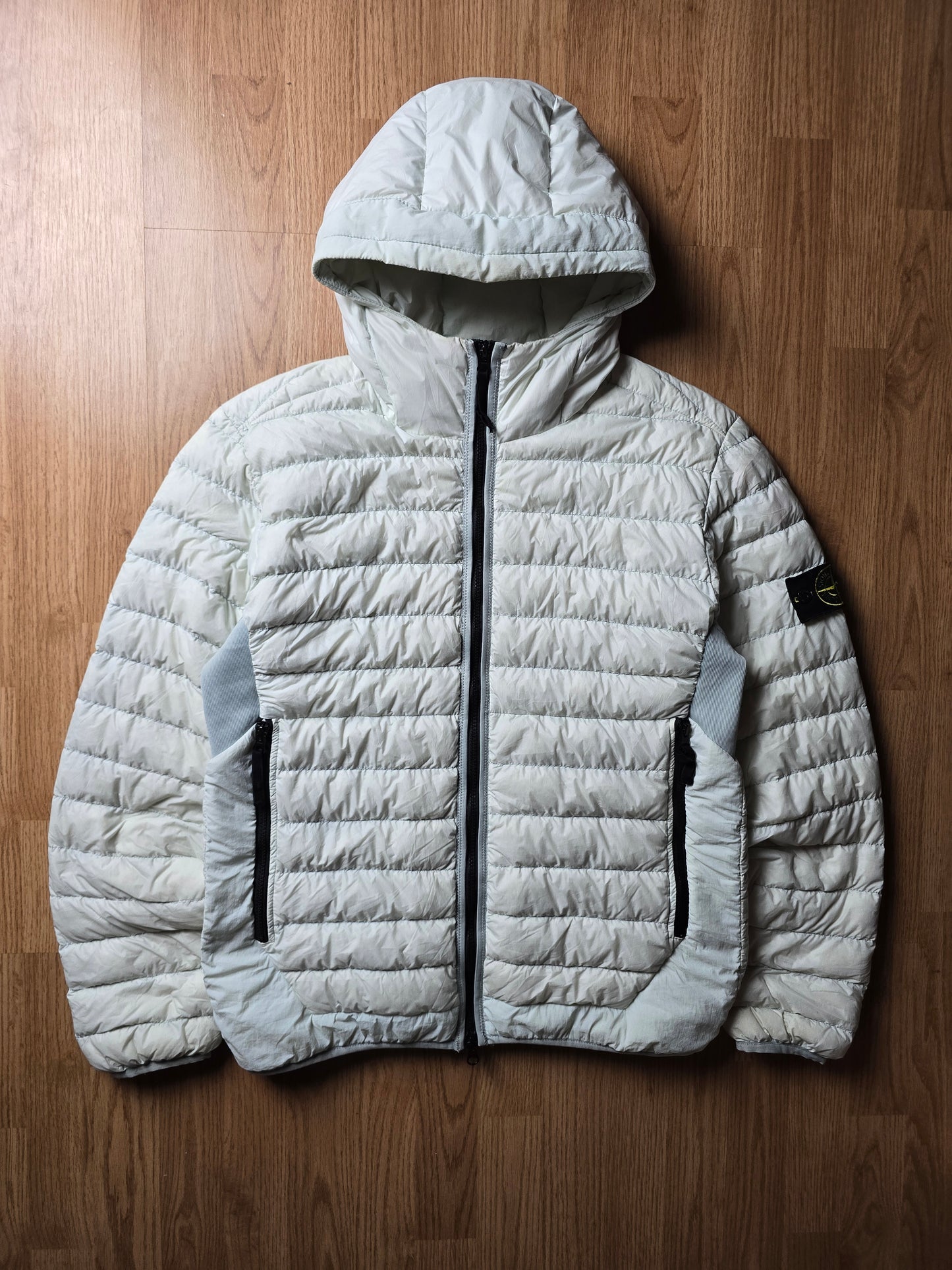 Stone Island Garment Dyed Micro Yarn Down Puffer Jacket (M/L)
