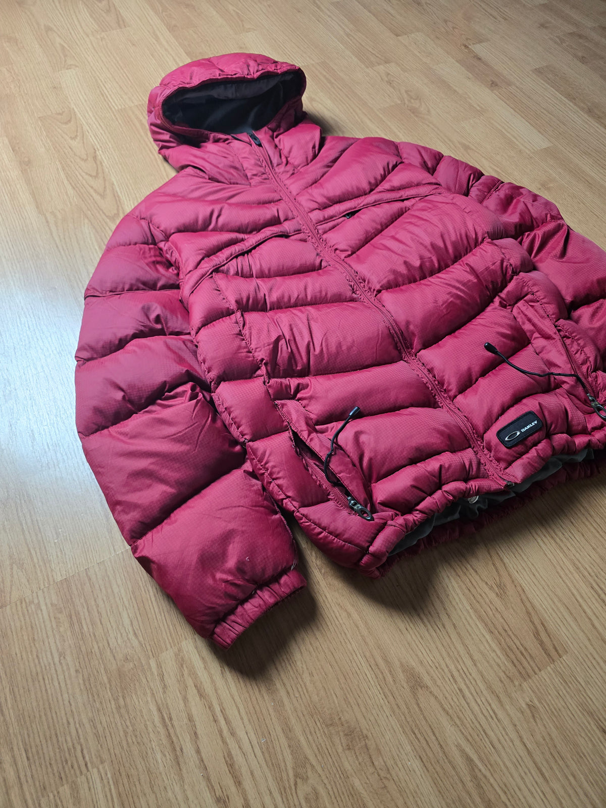 Vintage Oakley Technical Down Hooded Puffer Jacket (S/M)