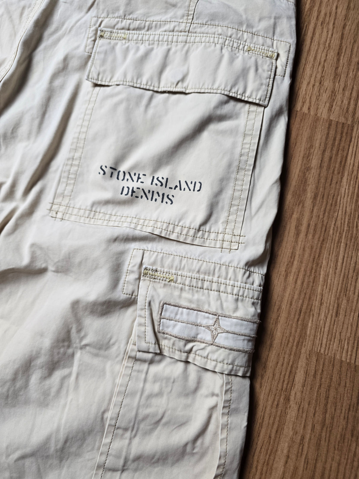 Vintage Stone Island Denims Baggy Technical Cargo Pants (34x33)