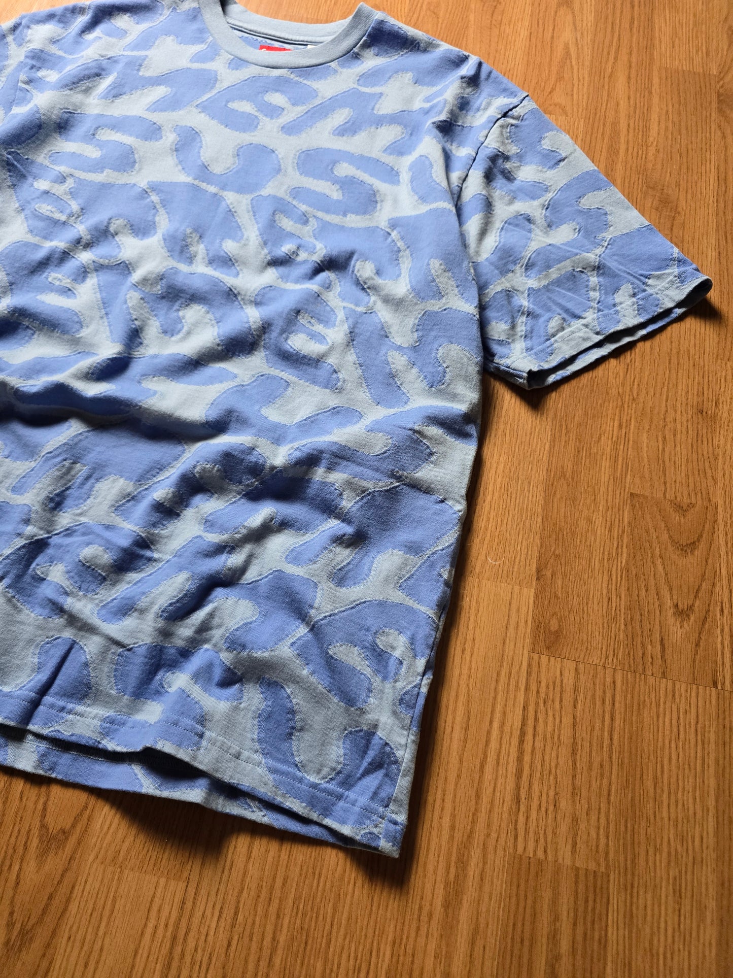 Supreme Stacked Intarsia S/S T-shirt (M/L)