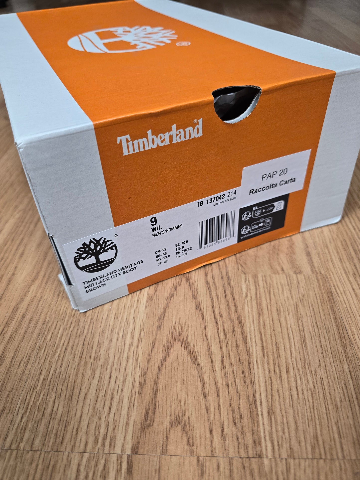 Timberland Gore-tex Heritage Low Boots (UK8.5)