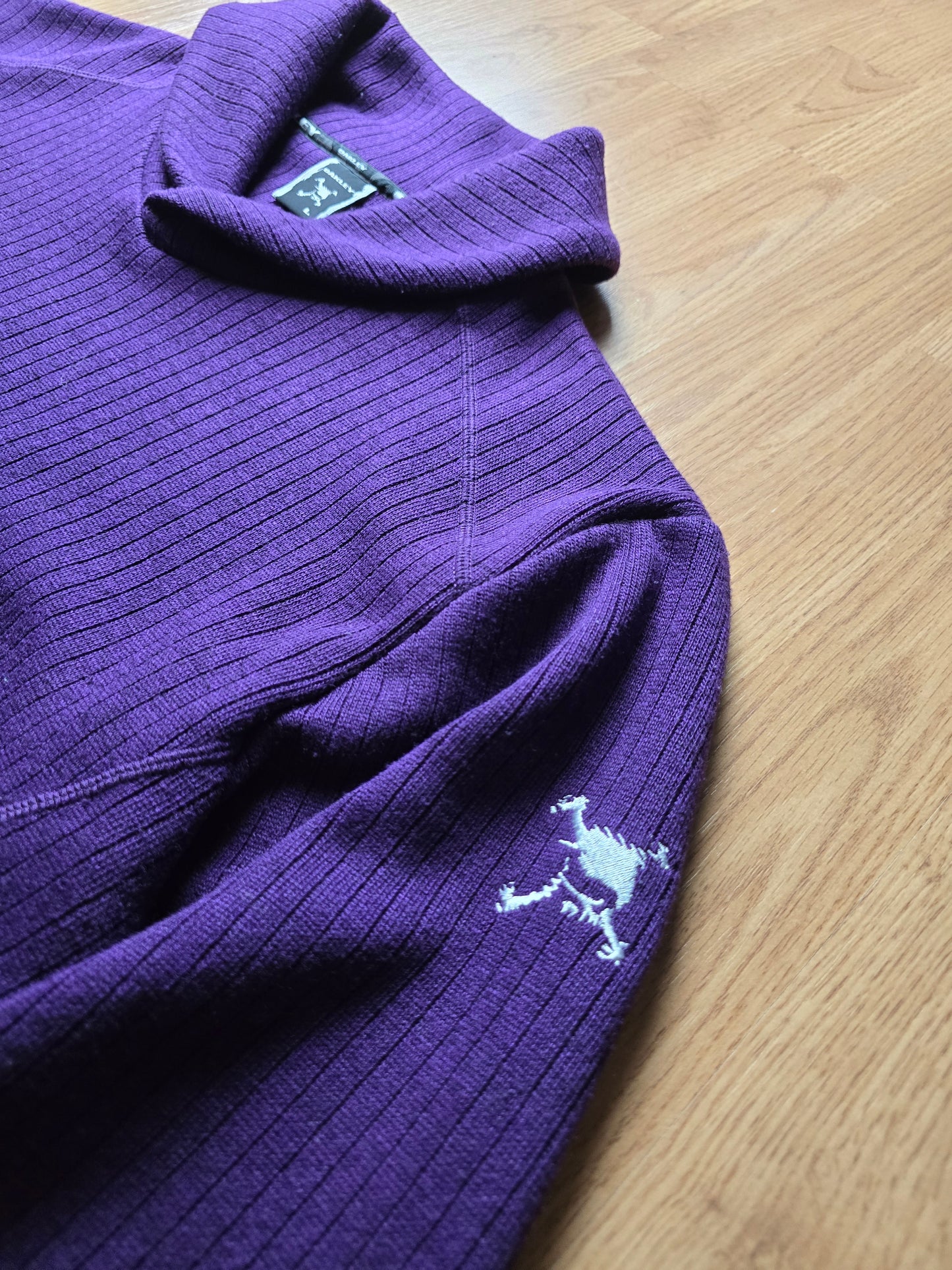 W/ Oakley Cowl Neck Embroidered Jumper (L)