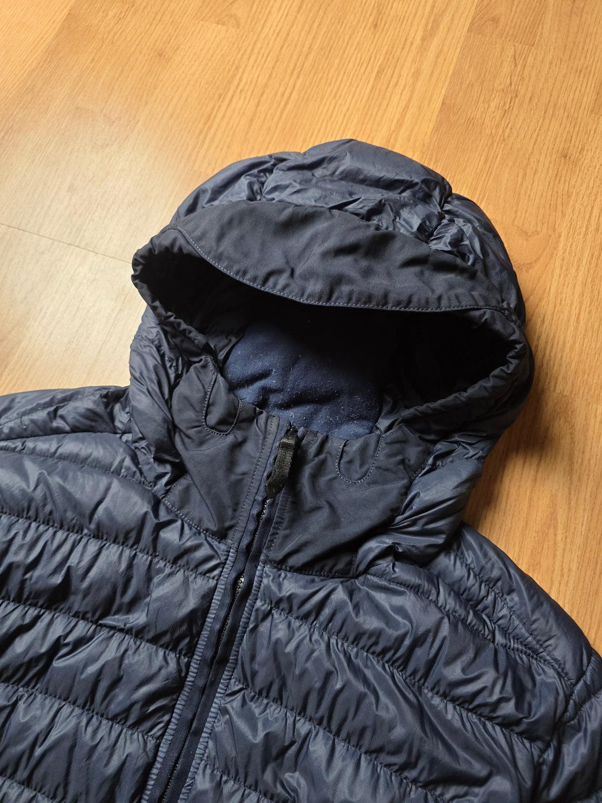 Stone Island Garment Dyed Micro Yarn Down Puffer Jacket (L)