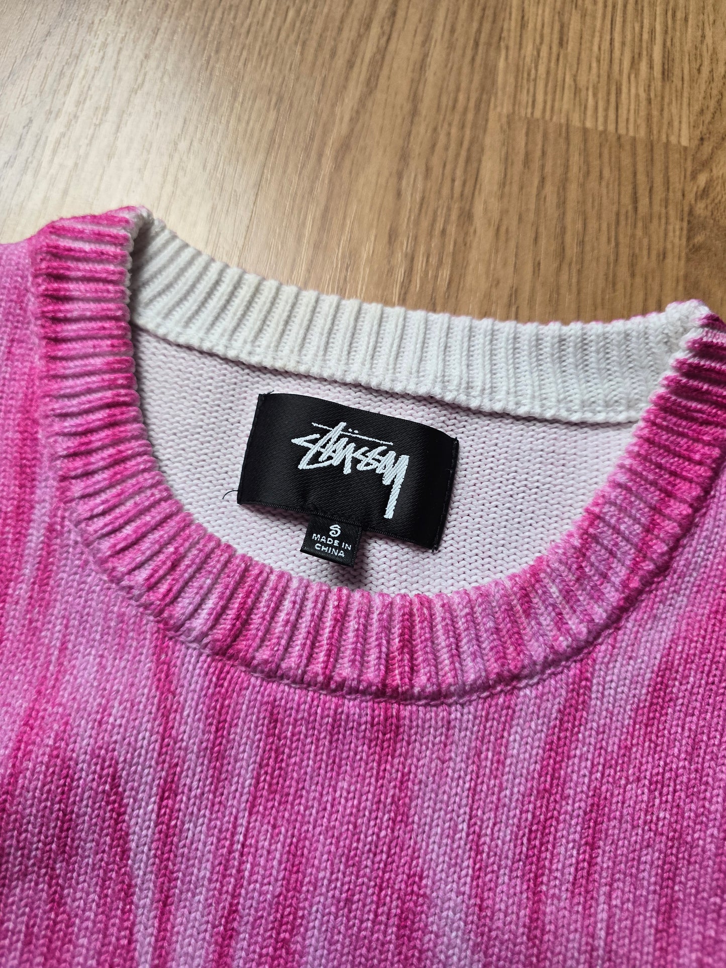 Stussy Printed Fur Knit Sweater (S)