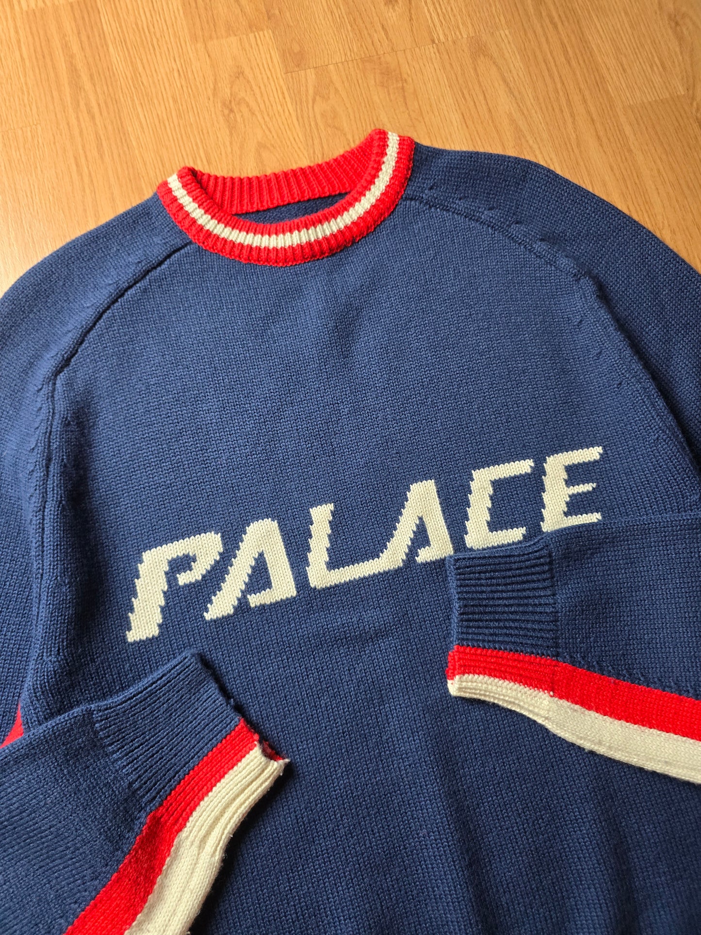 Palace 'Tri colour' Knit Sweater (M)