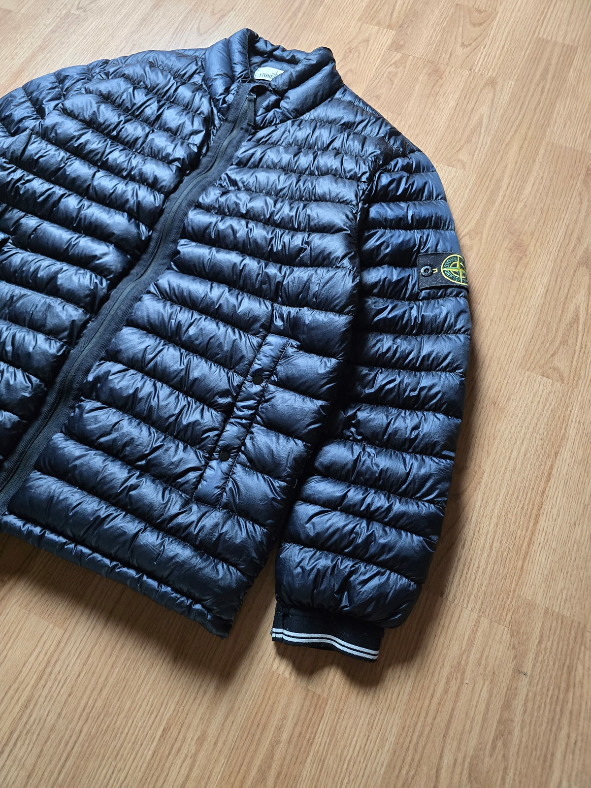 Stone Island Garment Dyed Ultralight Down Puffer Jacket (L)