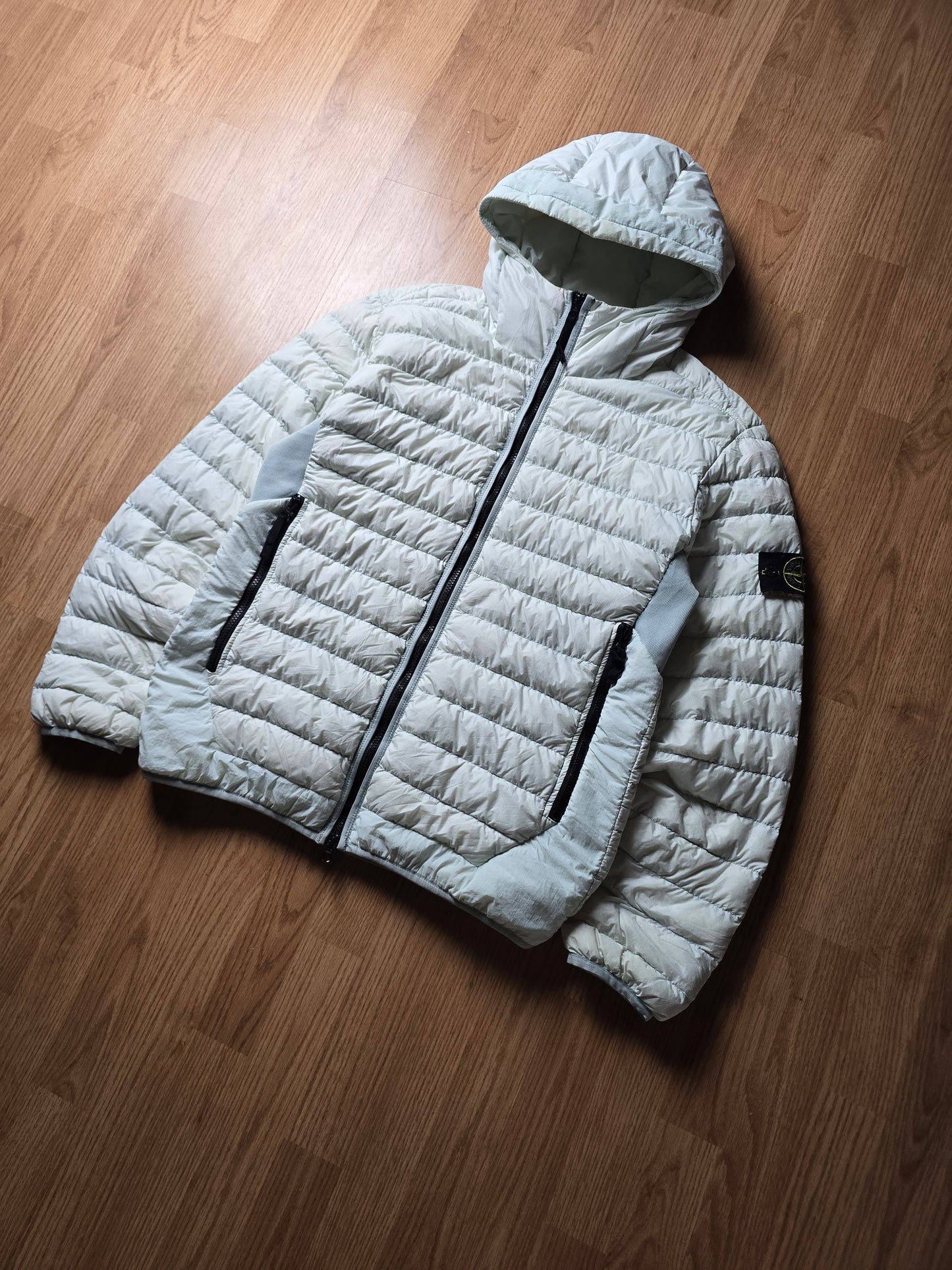 Stone Island Garment Dyed Micro Yarn Down Puffer Jacket (M/L)