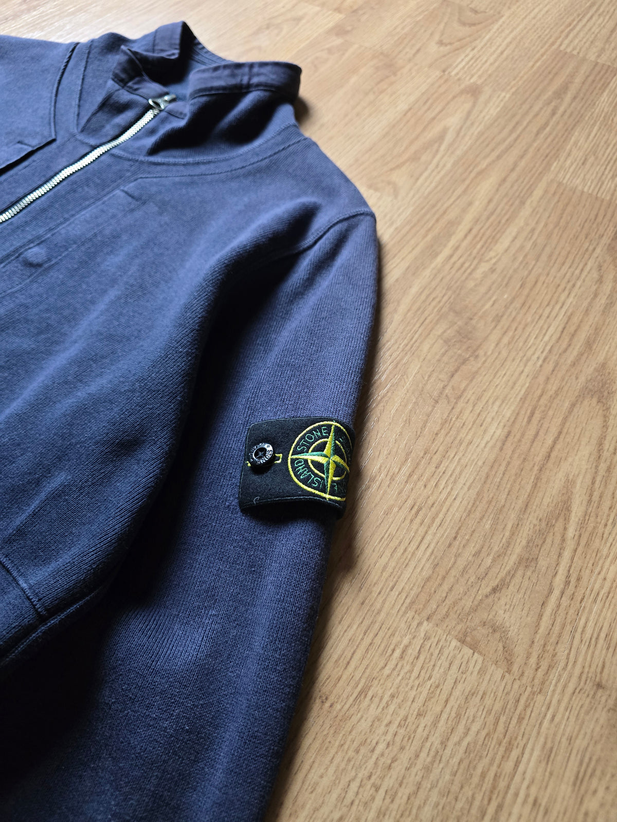 Vintage Stone Island Cotton Zip Jumper (M)