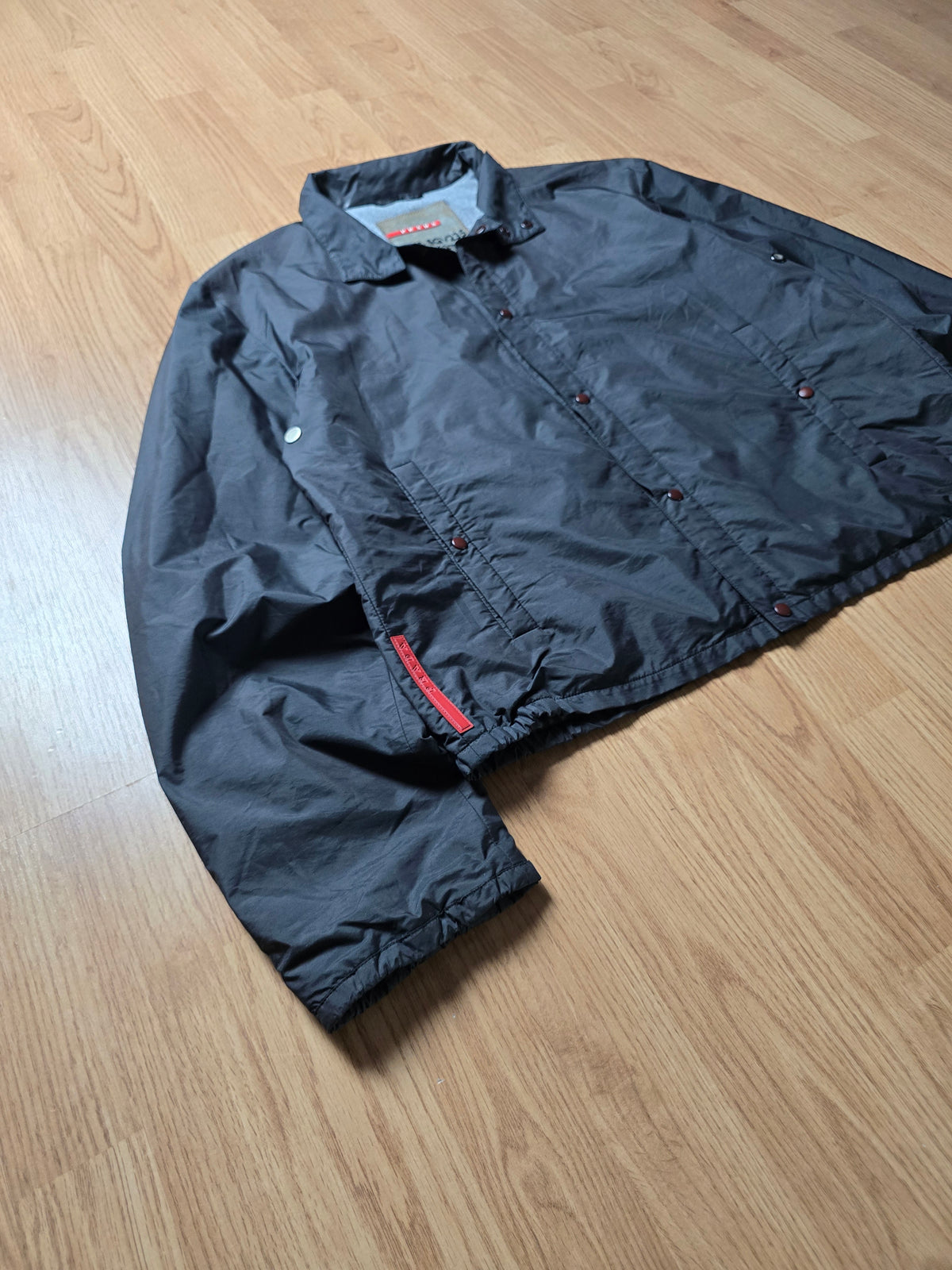 RARE Prada Sport SS00 Gel Seam Nylon Cropped Jacket (M)
