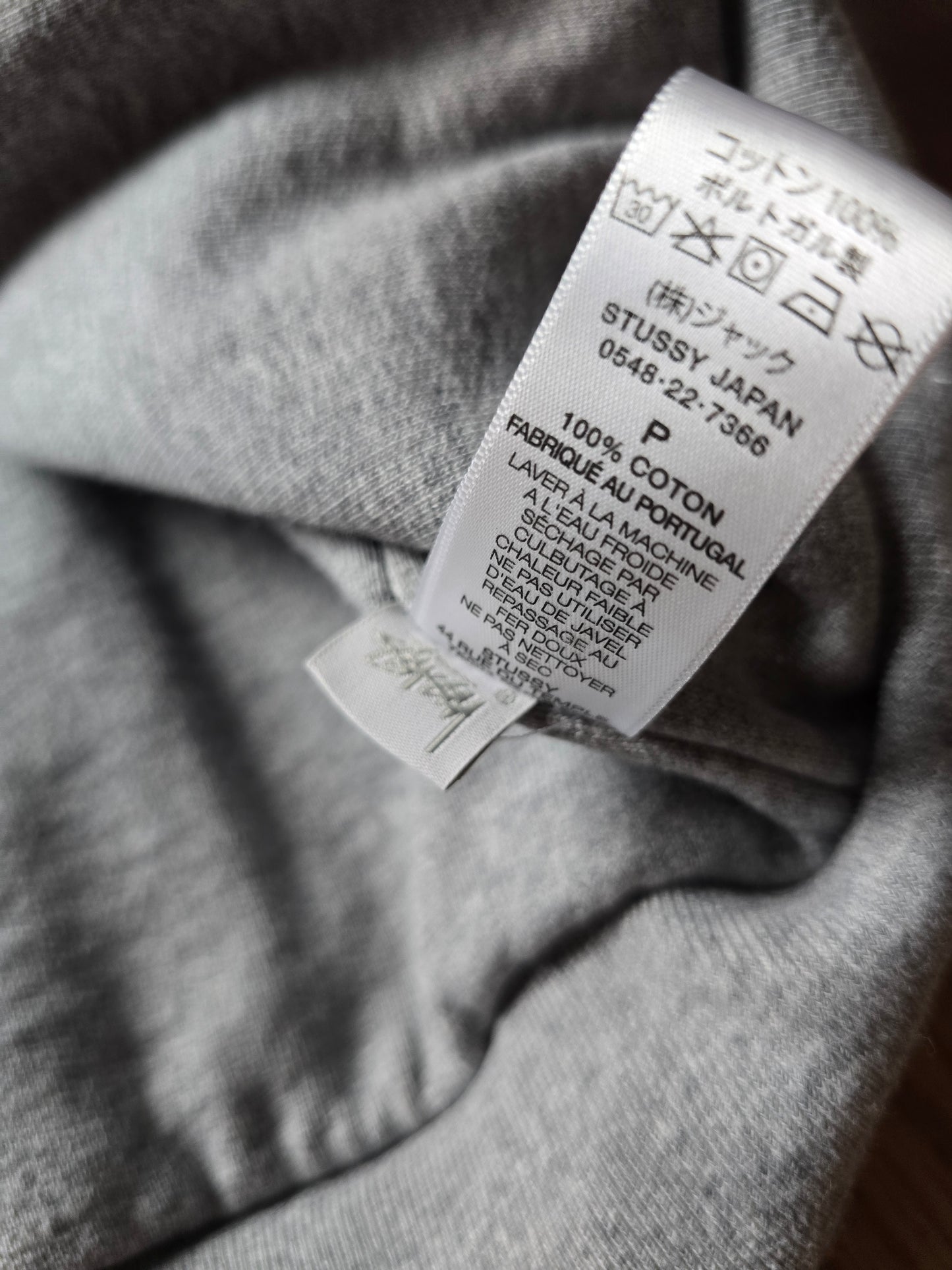 Stussy 'Double Face Label Zip' Heavyweight Hoodie (S/M)