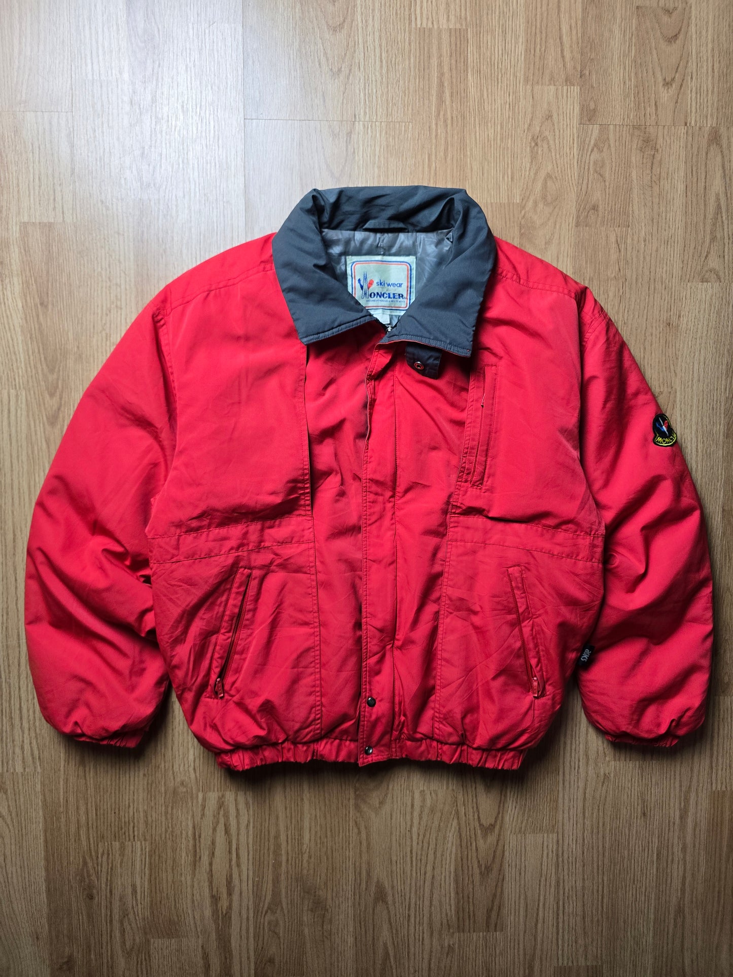 RARE 90s Moncler x Acics Thermo Clo System Down Puffer Jacket (S)