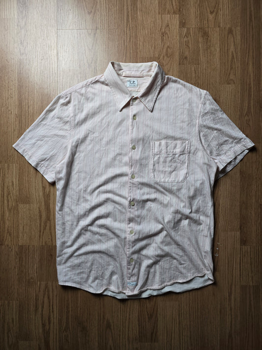 C.P. Company SS04 Pinstripe Cotton Shirt (M)