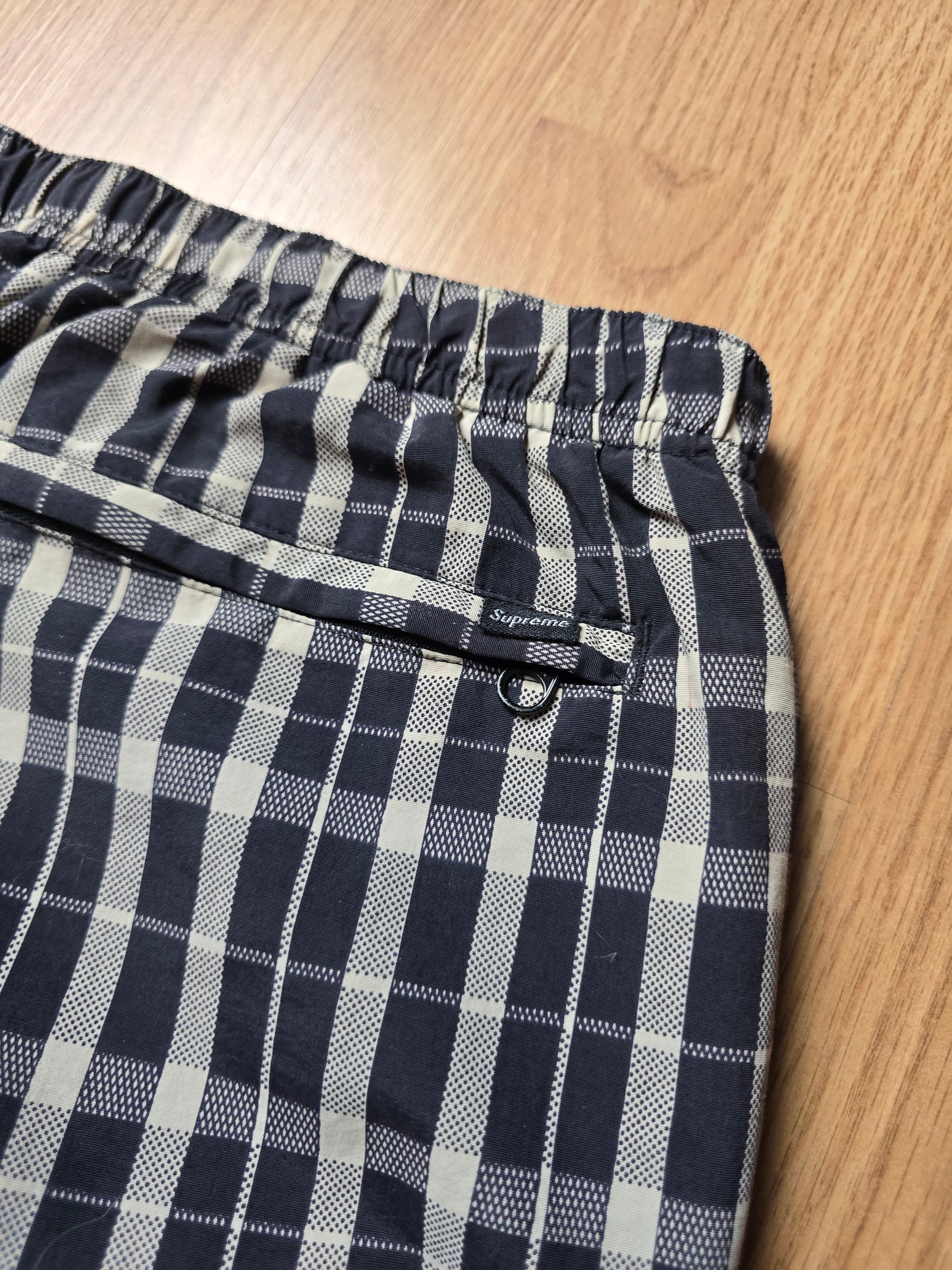 Supreme Nylon Plaid Track Pants (34x30)