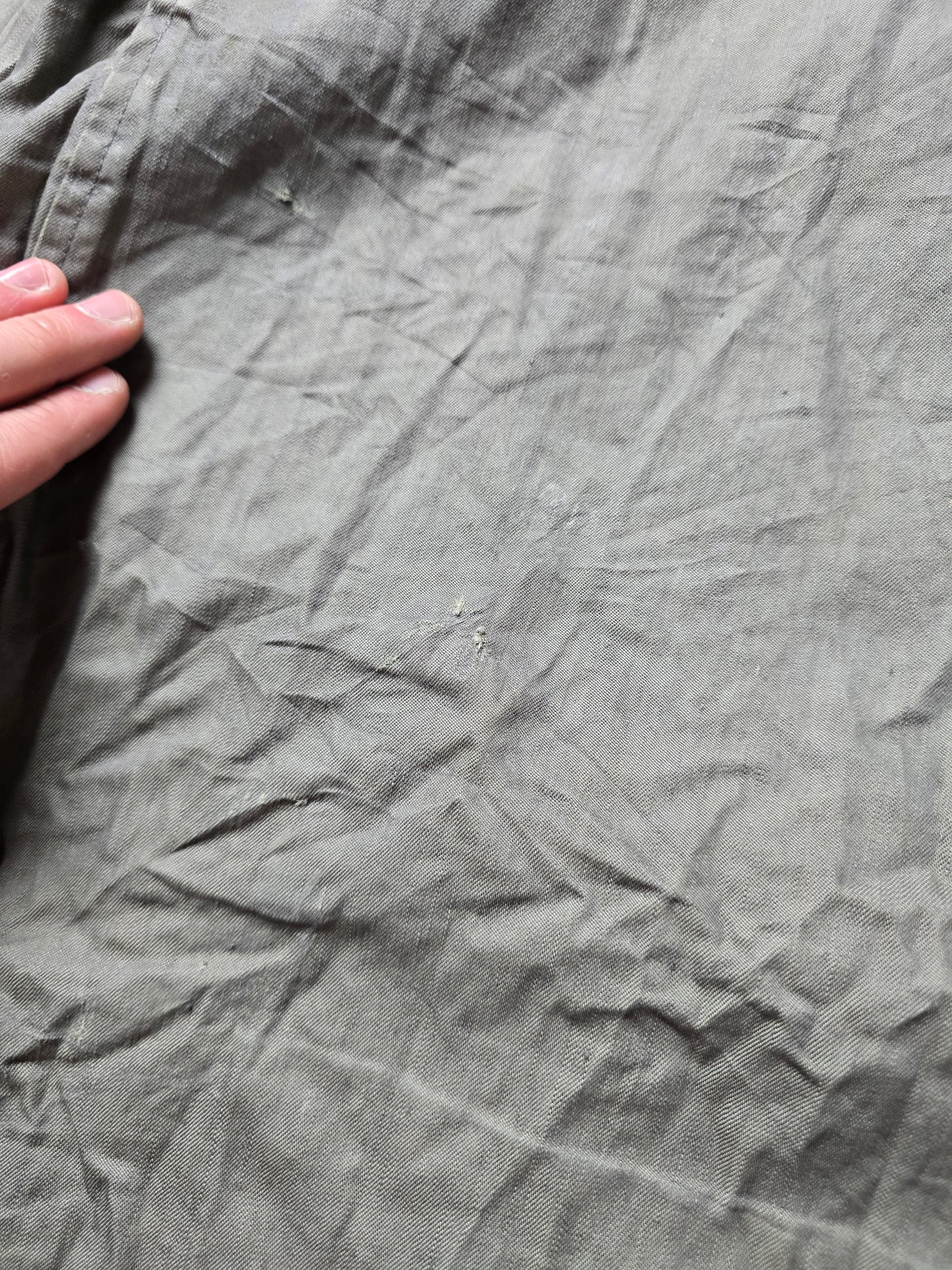 Stone Island AW06 Spalmatura Coated Lino Mix Dutch Rope Jacket (L/M)