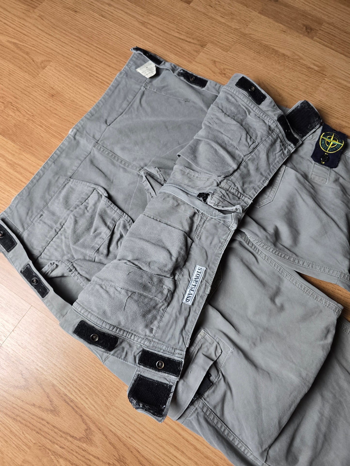 Stone Island AW07 Baggy Parachute Flight Cargo Pants (34x32)