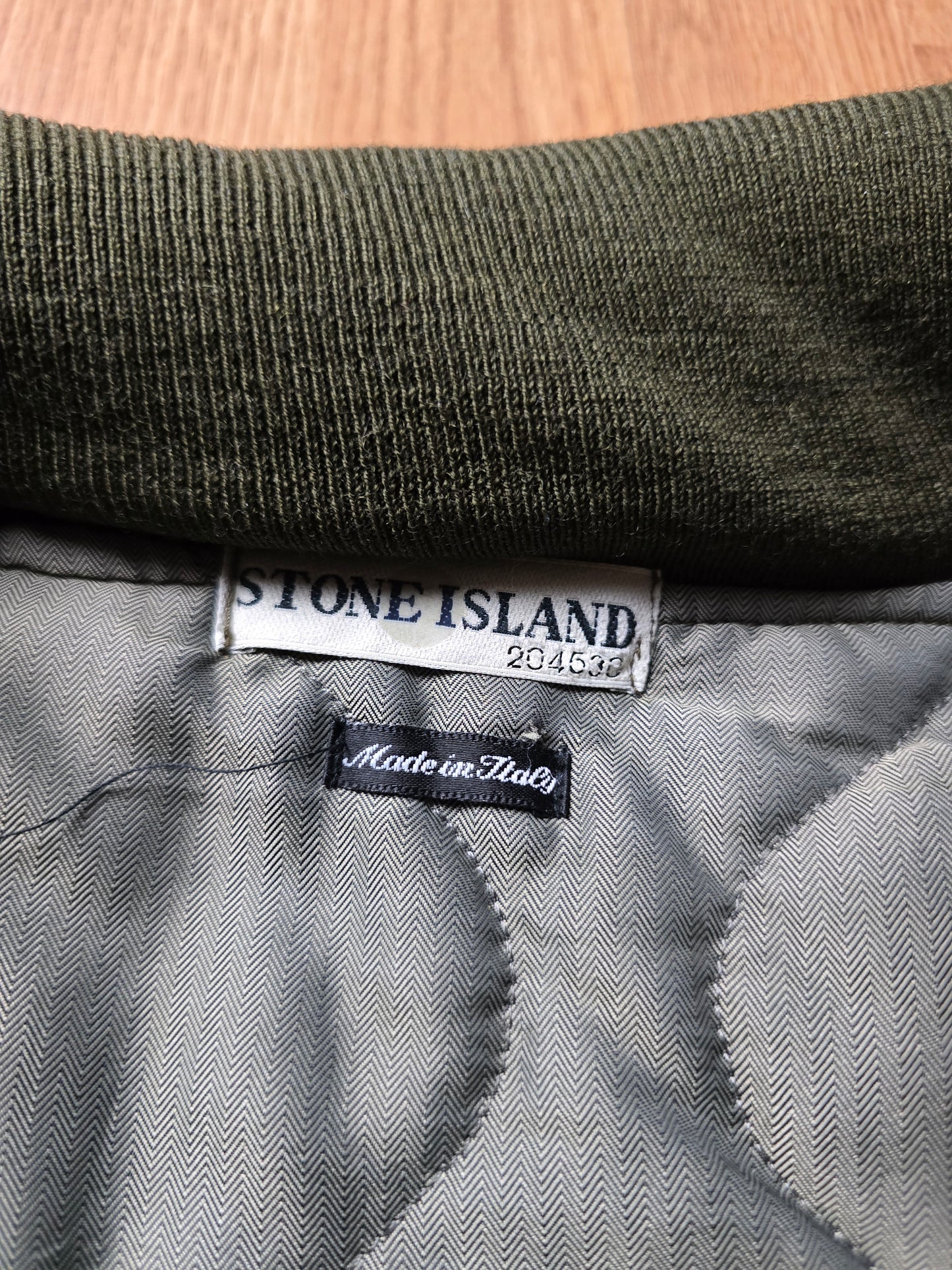 Vintage Stone Island AW01 Wool Canvas Jacket (XL)