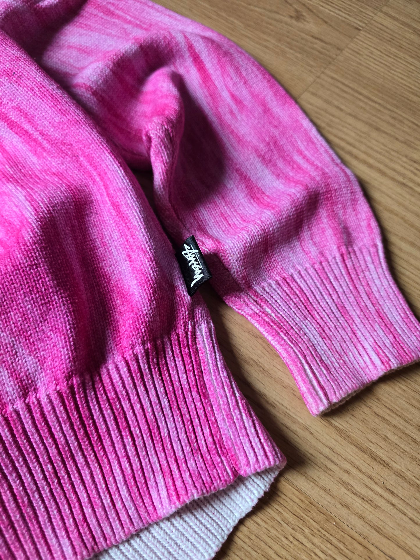 Stussy Printed Fur Knit Sweater (S)