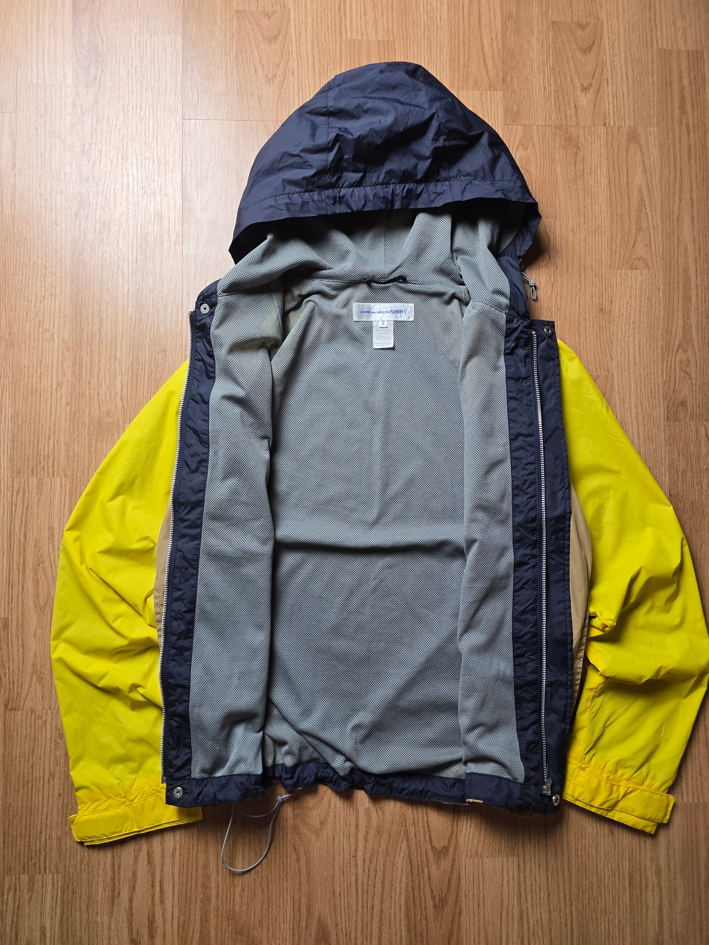 Comme Des Garcon Shirt SS09 Panelled Windbreaker Jacket (S)