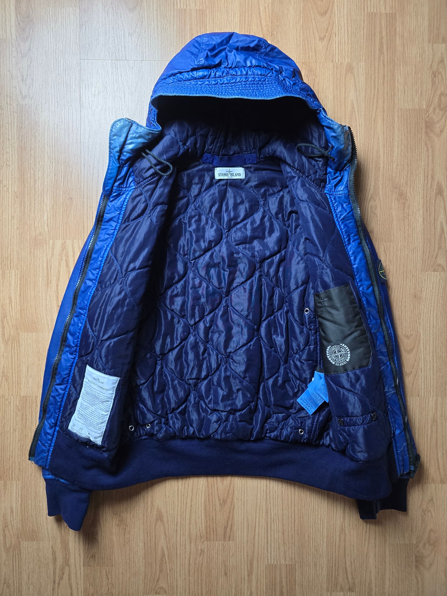Stone Island 30th Anniversary Mussola Gommata Padded Jacket (M)