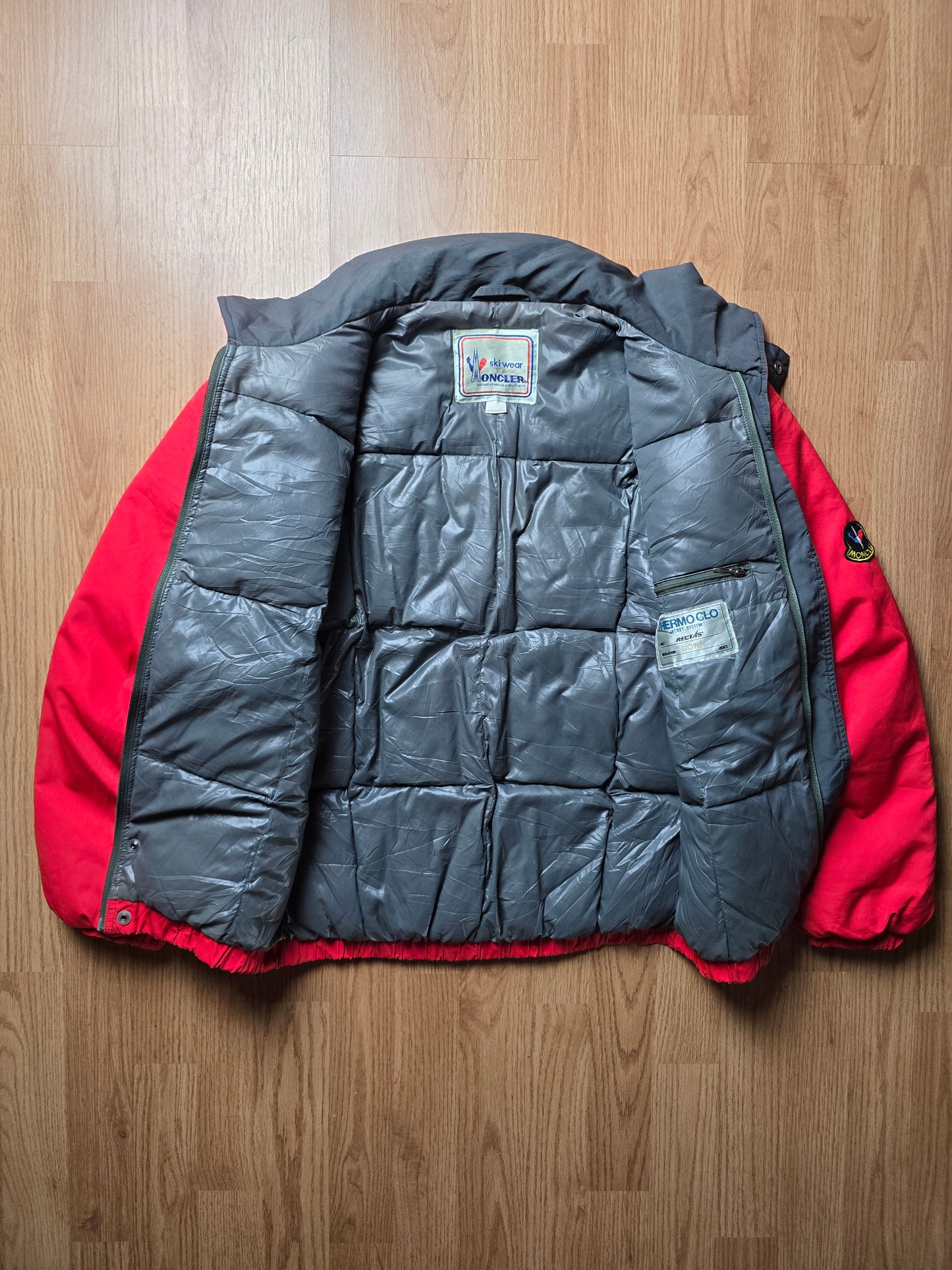RARE 90s Moncler x Acics Thermo Clo System Down Puffer Jacket (S)